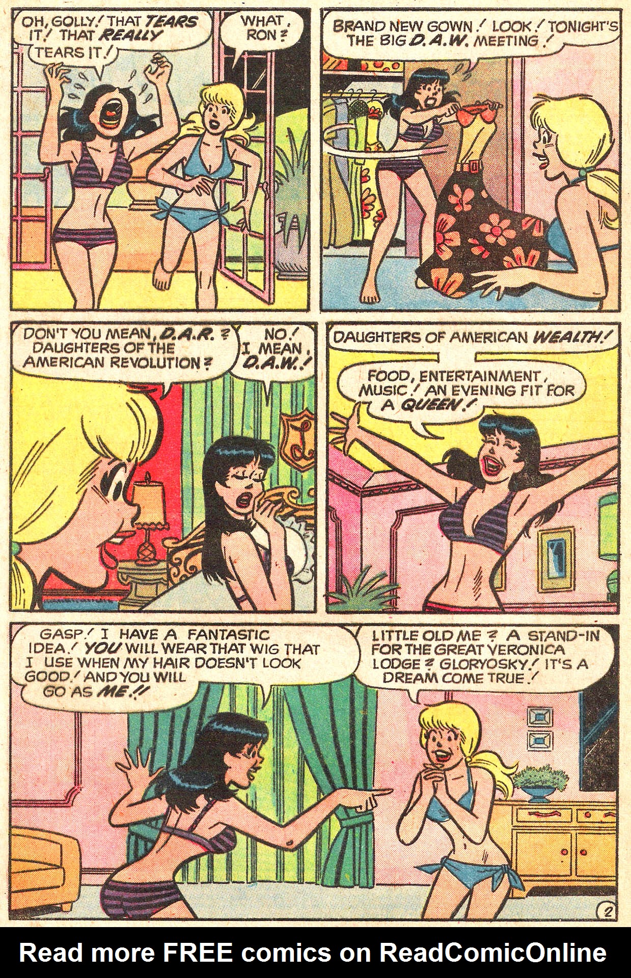 Read online Archie's Girls Betty and Veronica comic -  Issue #202 - 4