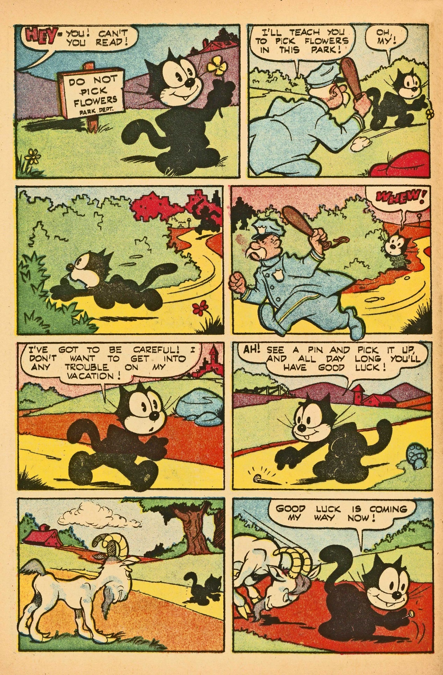 Read online Felix the Cat (1951) comic -  Issue #34 - 12