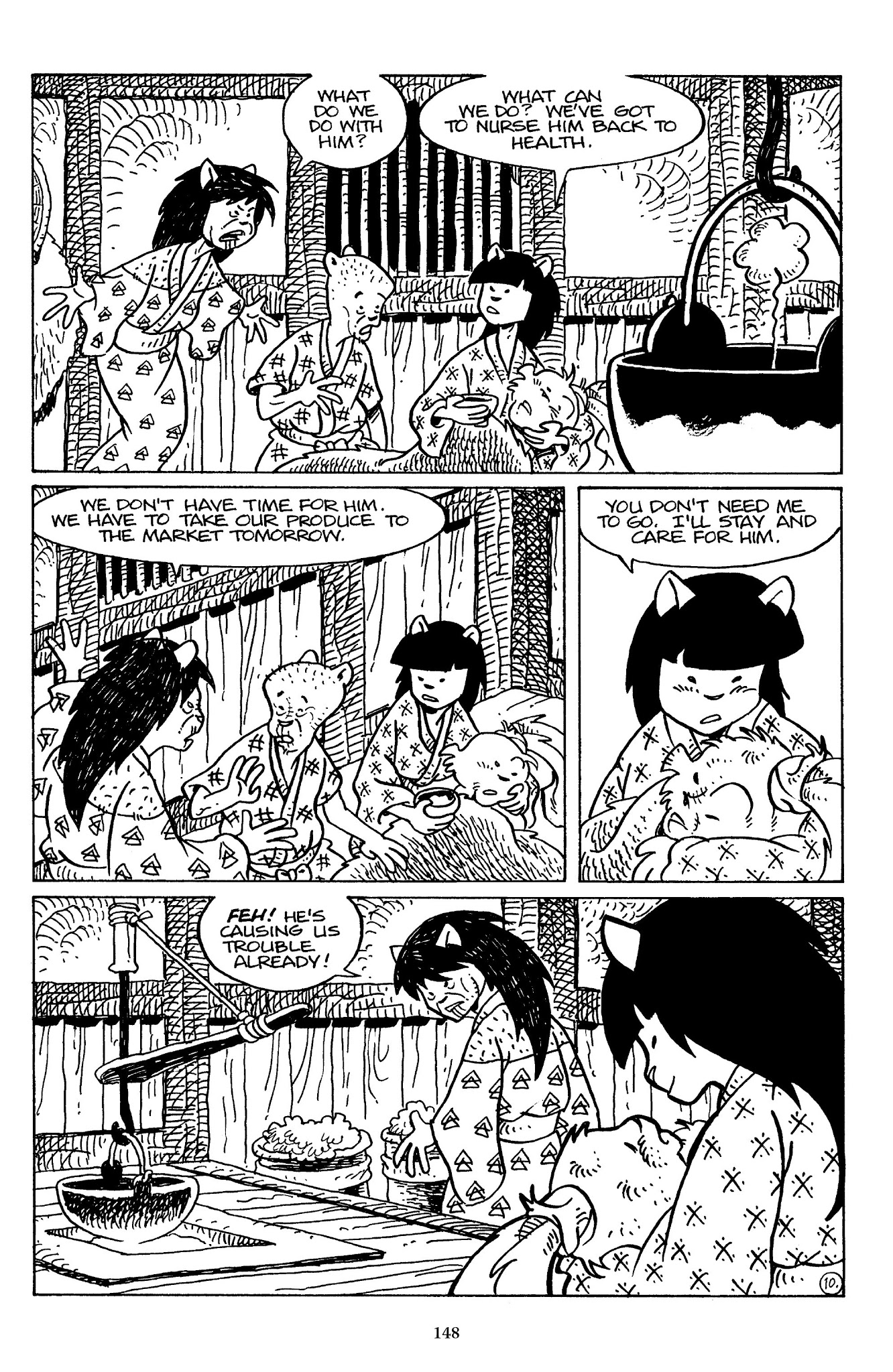 Read online The Usagi Yojimbo Saga comic -  Issue # TPB 7 - 144