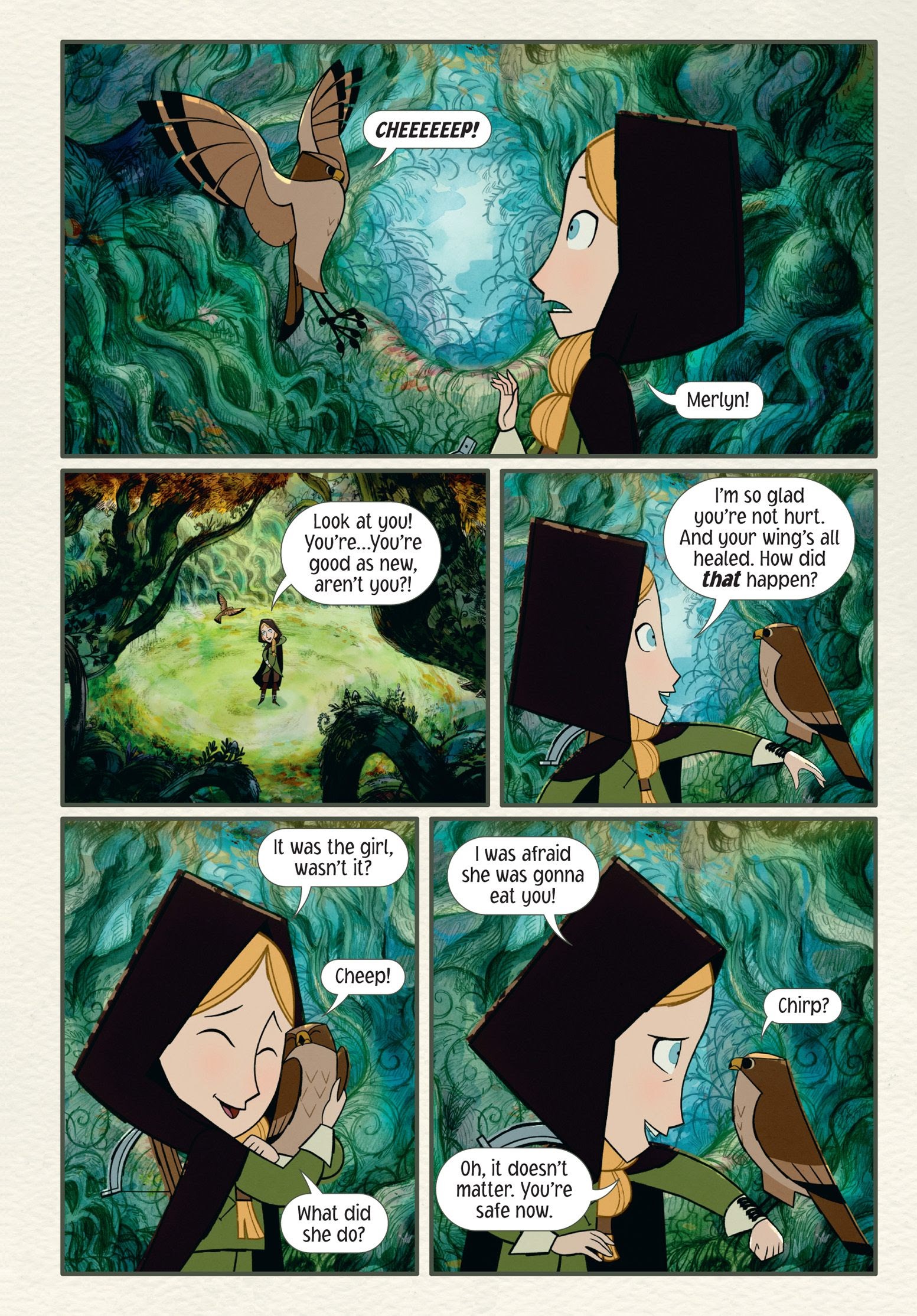 Read online Wolfwalkers: The Graphic Novel comic -  Issue # TPB (Part 1) - 70