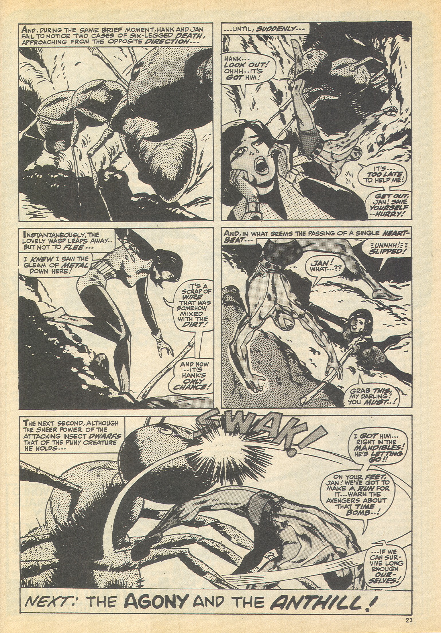 Read online The Avengers (1973) comic -  Issue #58 - 23