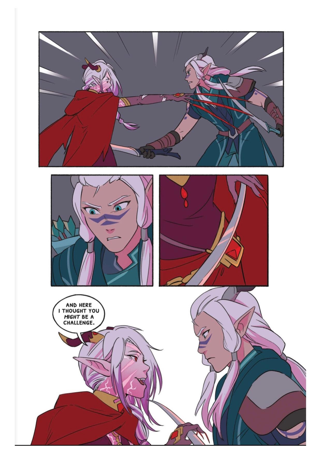 Read online The Dragon Prince: Bloodmoon Huntress comic -  Issue # TPB - 110