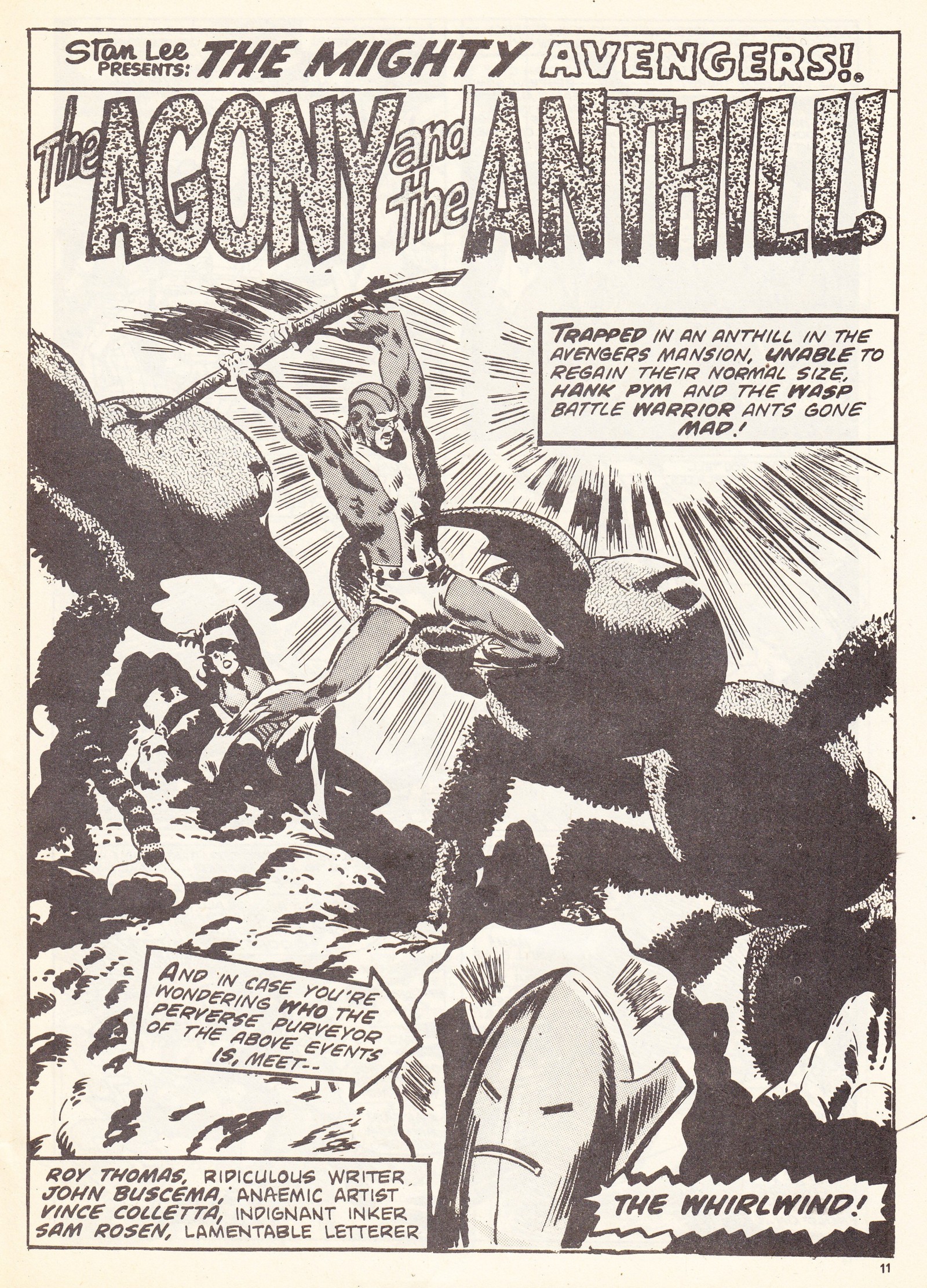 Read online The Avengers (1973) comic -  Issue #59 - 11