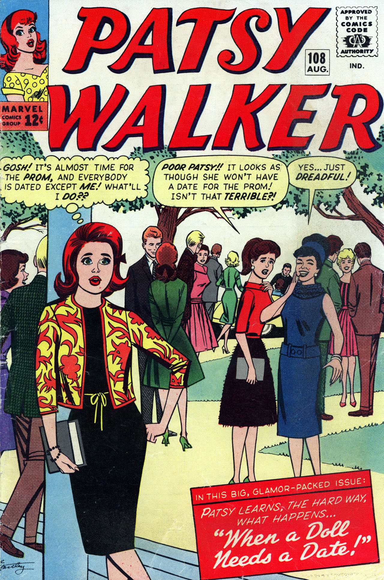 Read online Patsy Walker comic -  Issue #108 - 1