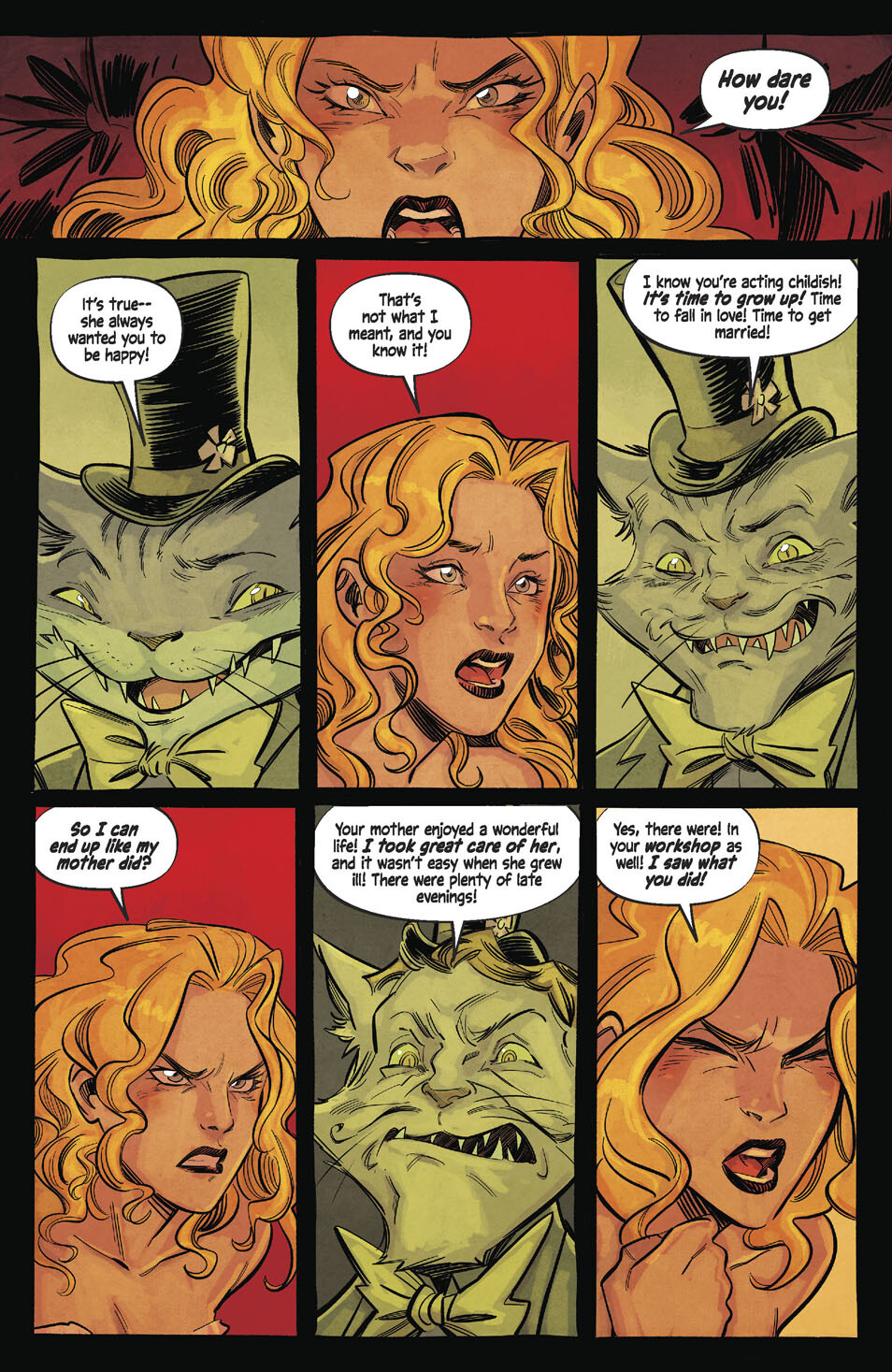 Read online Alice Never After comic -  Issue #3 - 7