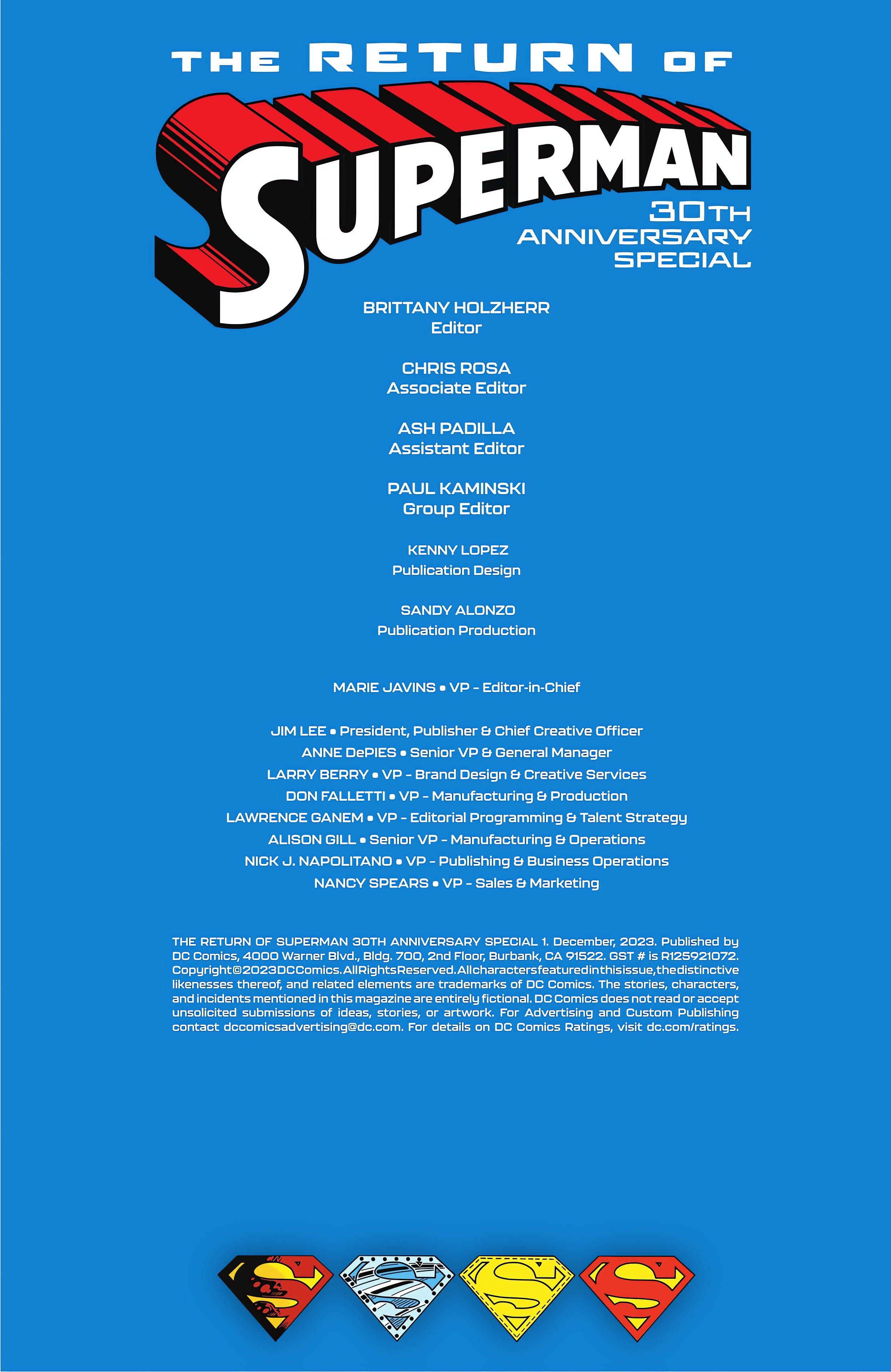 Read online The Return of Superman 30th Anniversary Special comic -  Issue # Full - 86