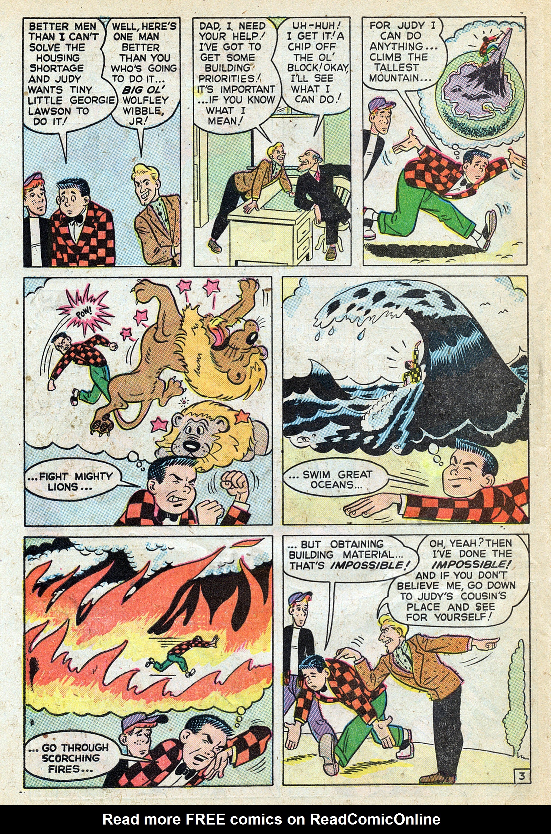 Read online Georgie Comics (1949) comic -  Issue #26 - 32