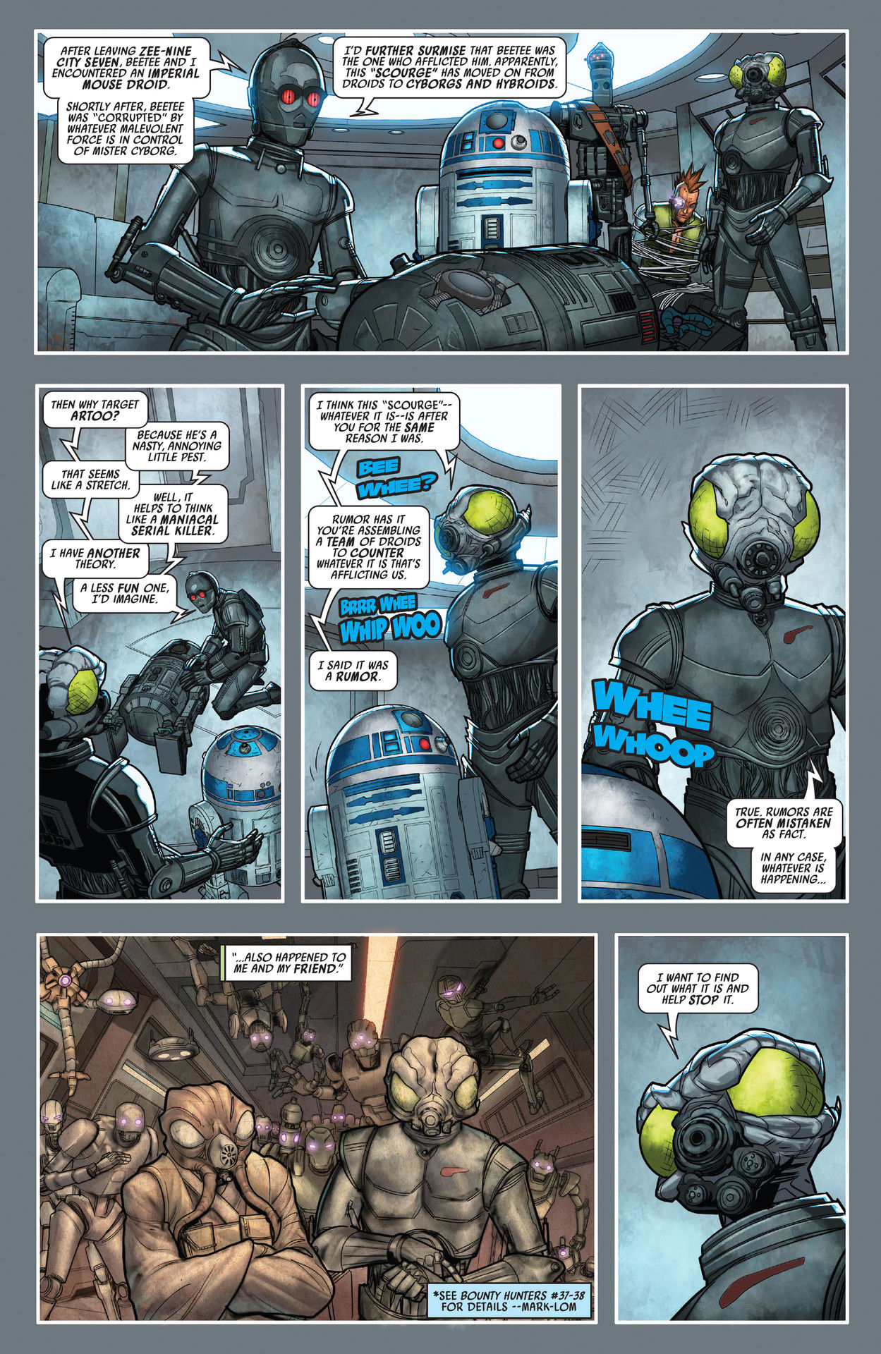 Read online Star Wars: Dark Droids - D-Squad comic -  Issue #3 - 10