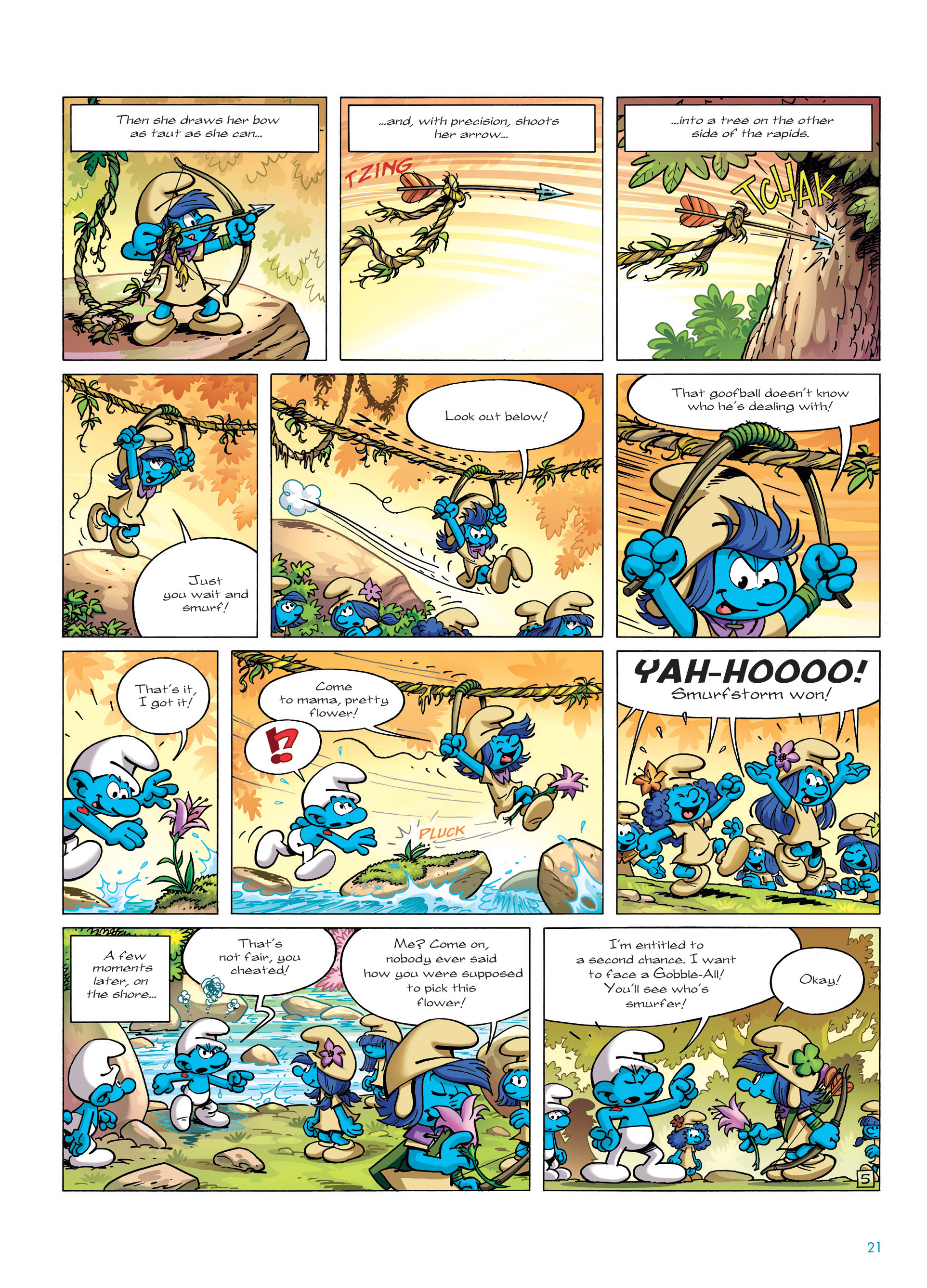Read online Smurfs: The Village Behind The Wall comic -  Issue #1 - 21