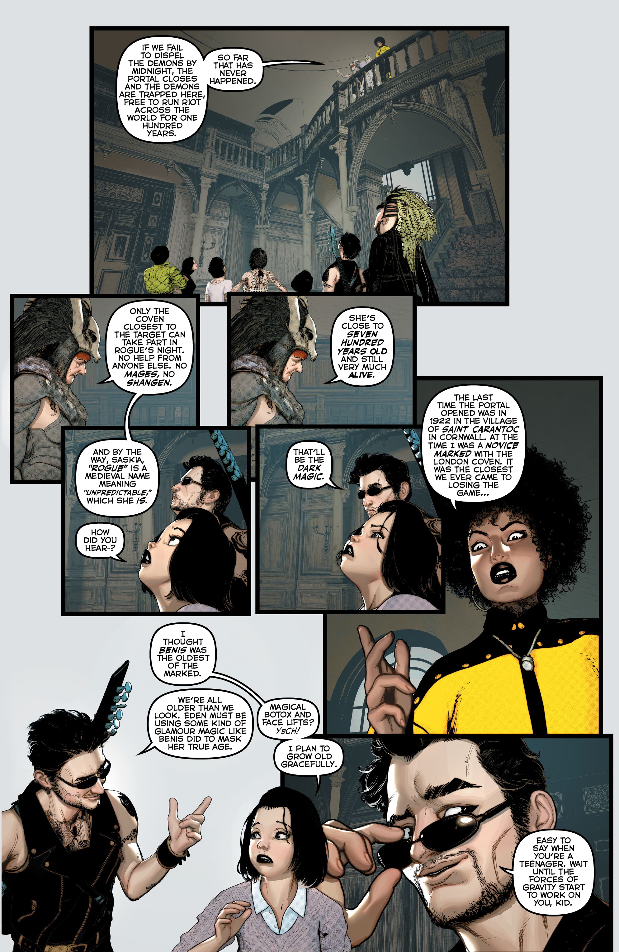 Read online The Marked comic -  Issue # _Halloween Special - 9