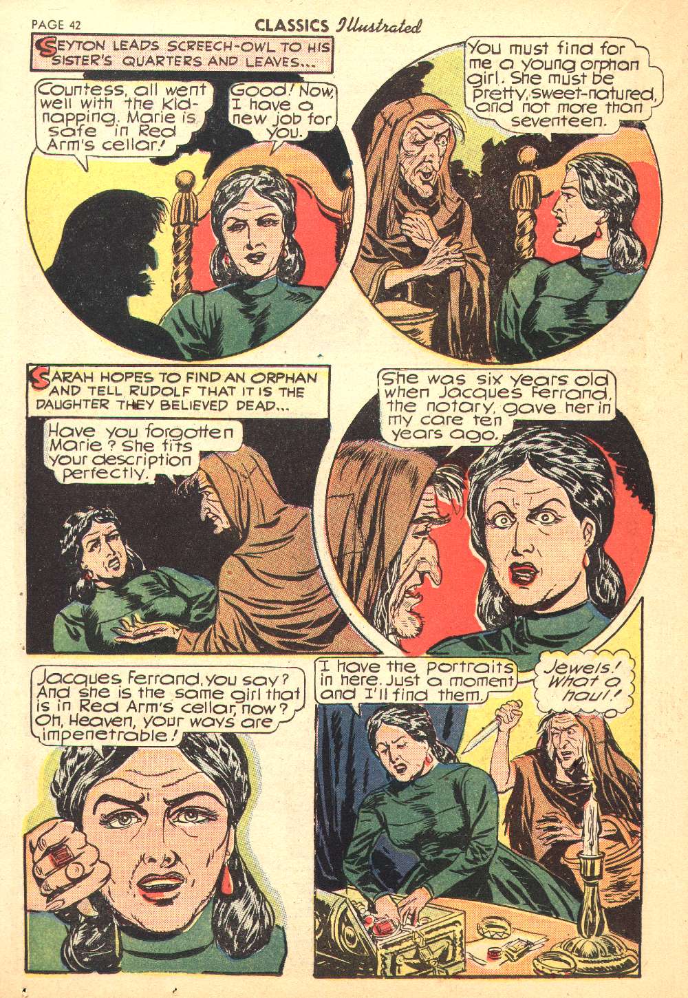 Read online Classics Illustrated comic -  Issue #44 - 44