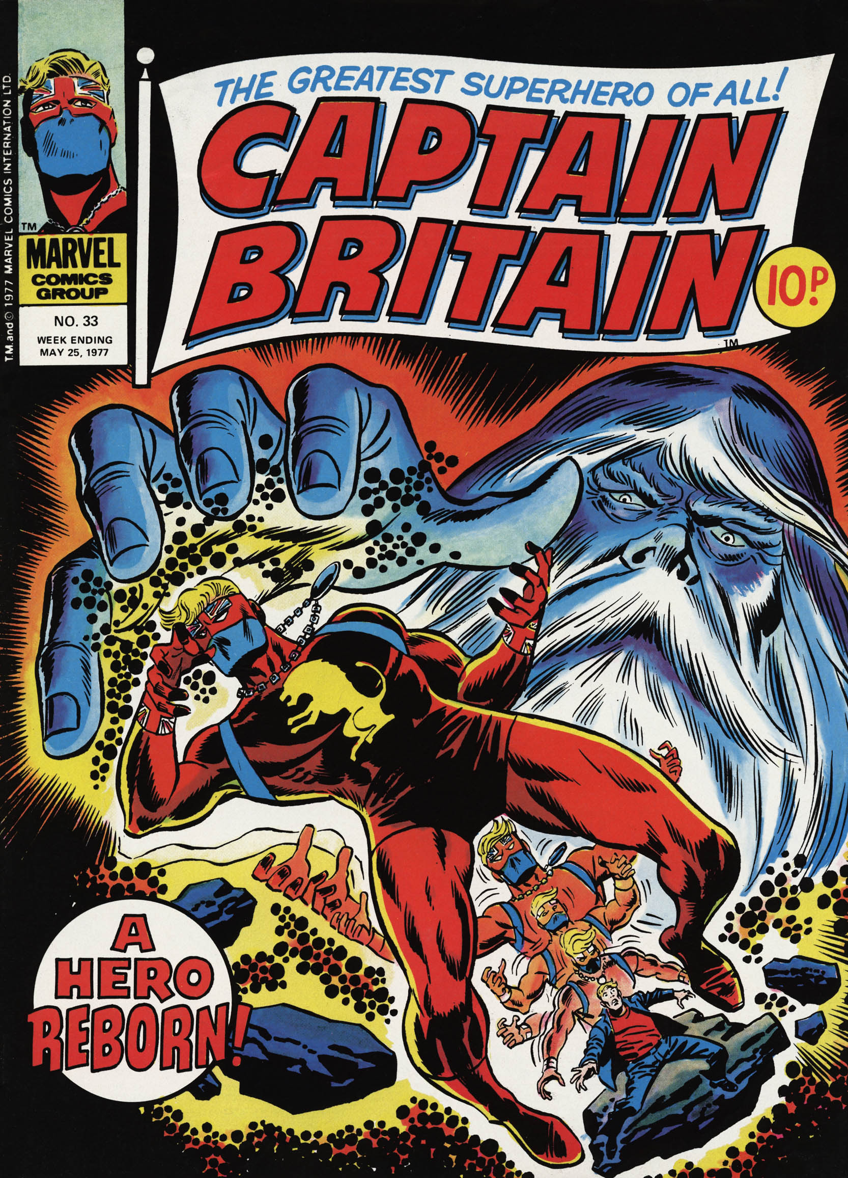 Read online Captain Britain (1976) comic -  Issue #33 - 1