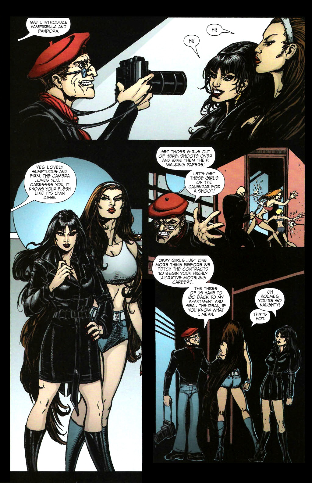 Read online Vampirella/Witchblade: The Feast comic -  Issue # Full - 14