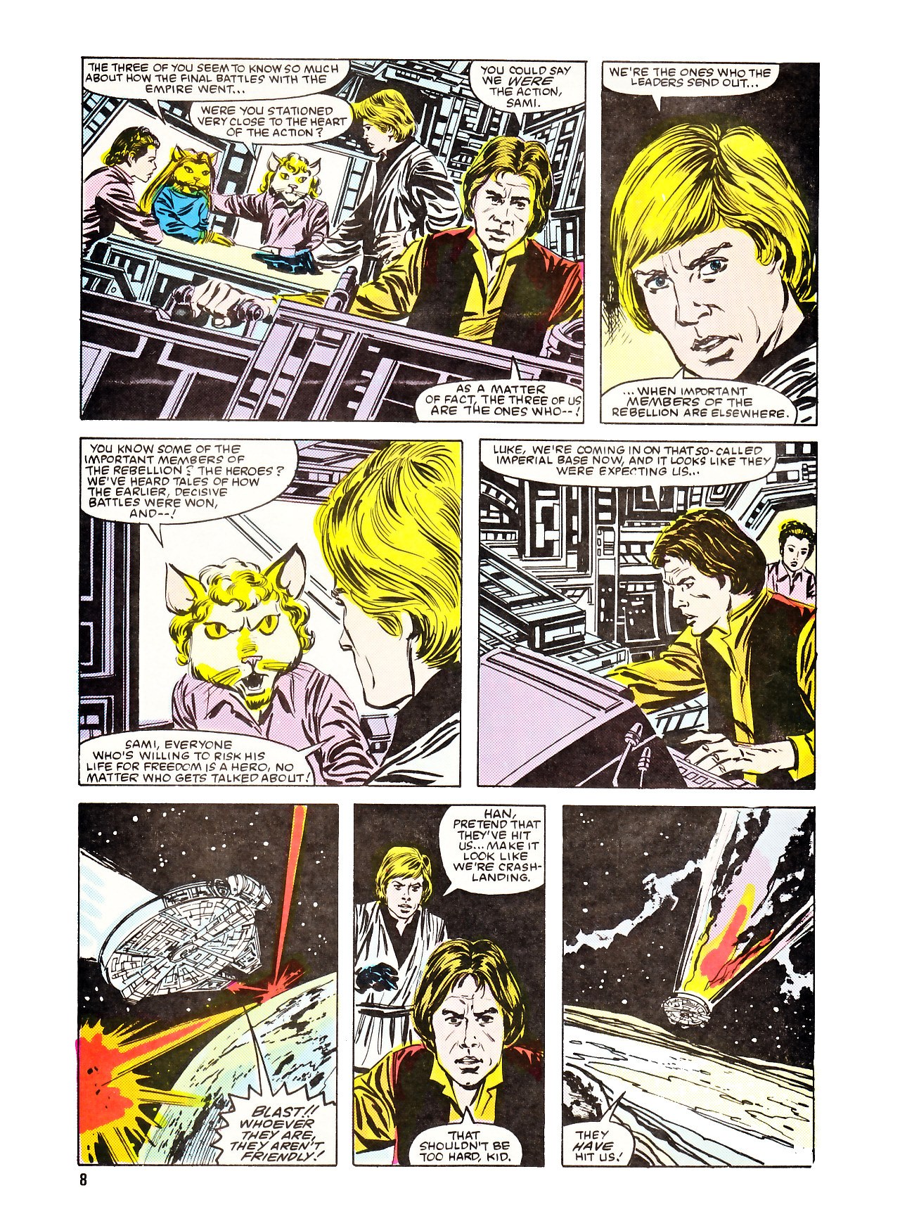 Read online Return of the Jedi comic -  Issue #91 - 8