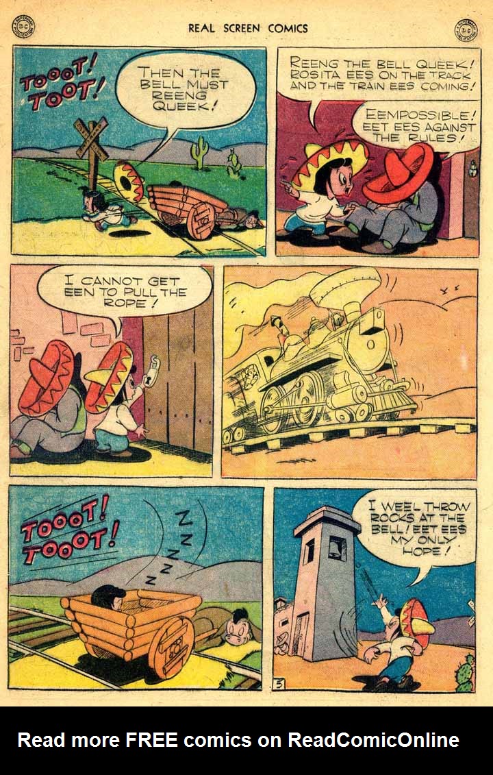 Read online Real Screen Comics comic -  Issue #6 - 18