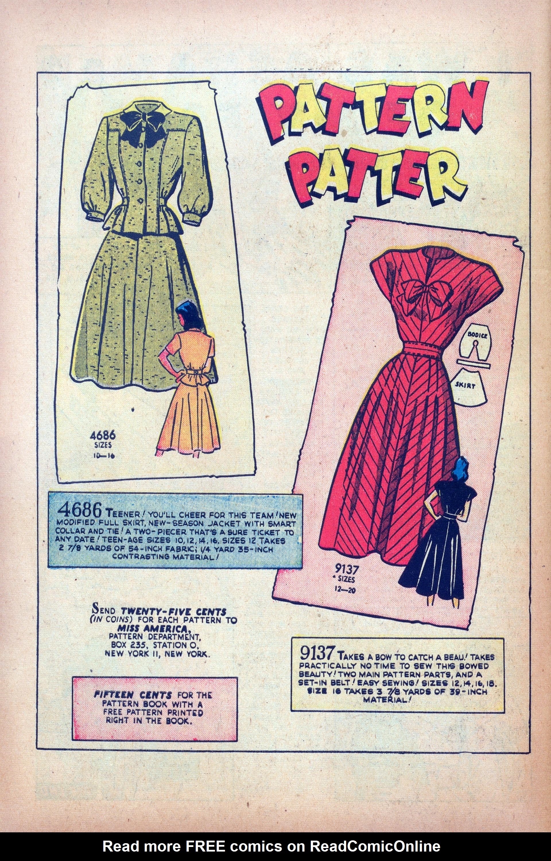 Read online Junior Miss (1947) comic -  Issue #34 - 46