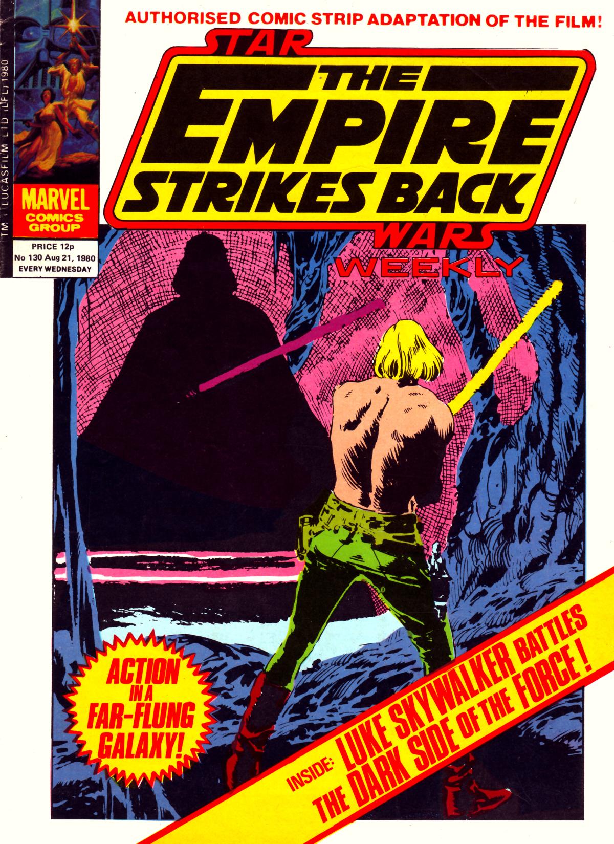 Read online Star Wars Weekly: The Empire Strikes Back comic -  Issue #130 - 1