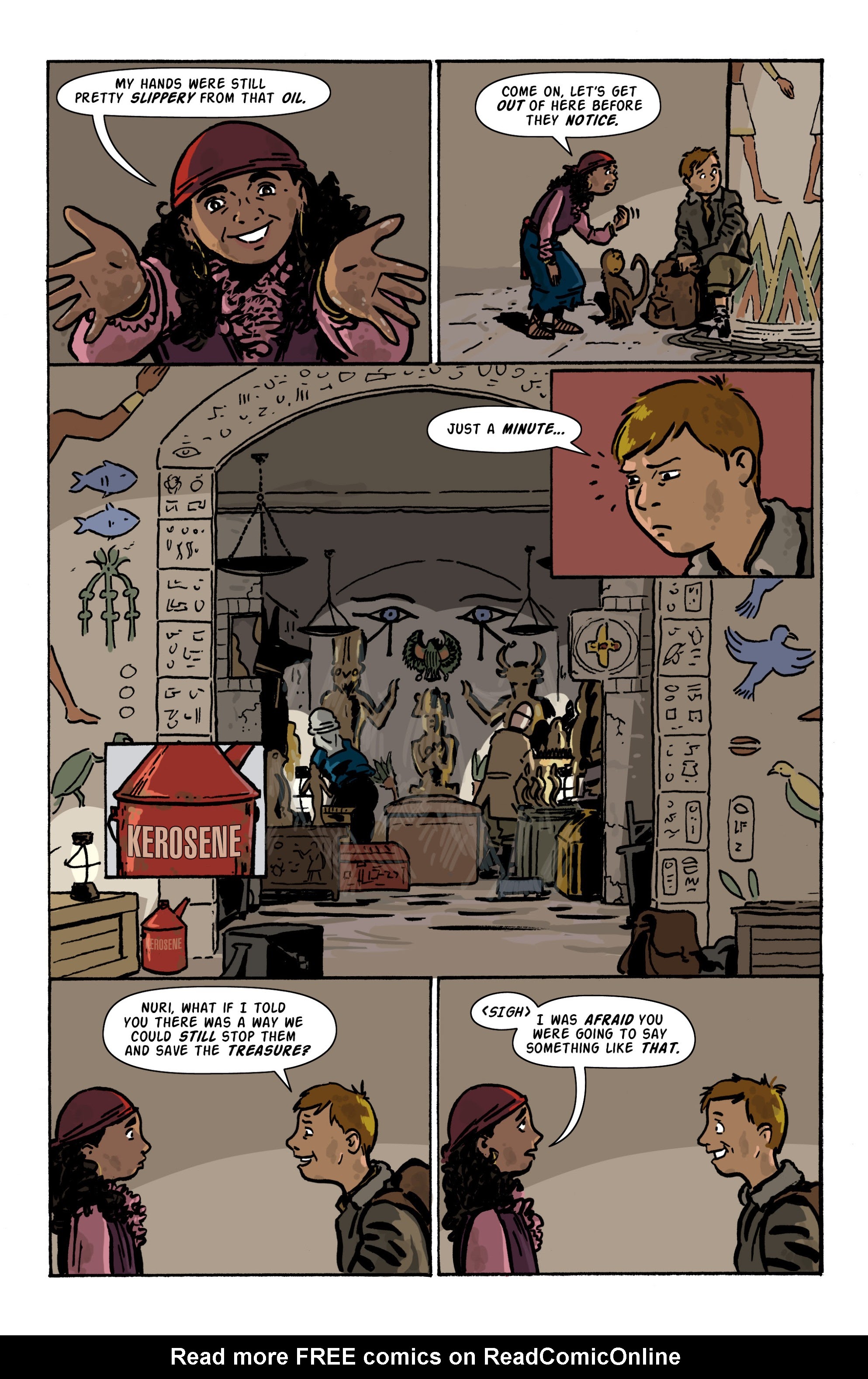 Read online Rocket Robinson and the Pharaoh's Fortune comic -  Issue # TPB (Part 3) - 19