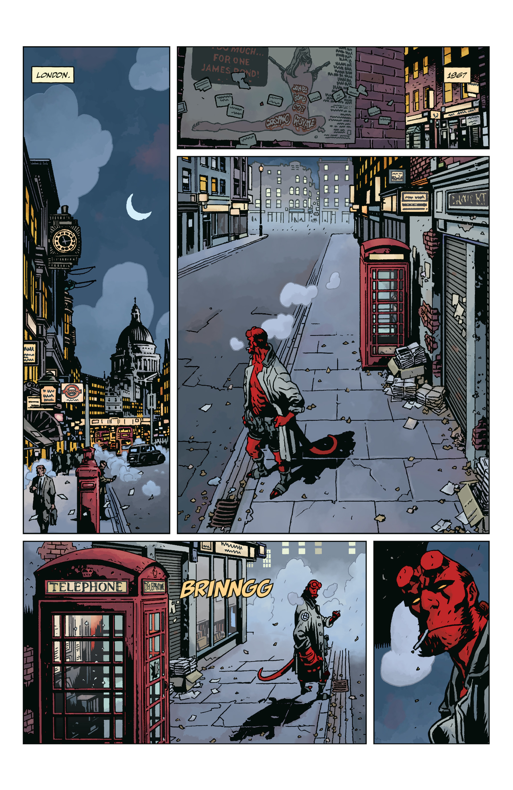 Read online Giant Robot Hellboy comic -  Issue #1 - 3