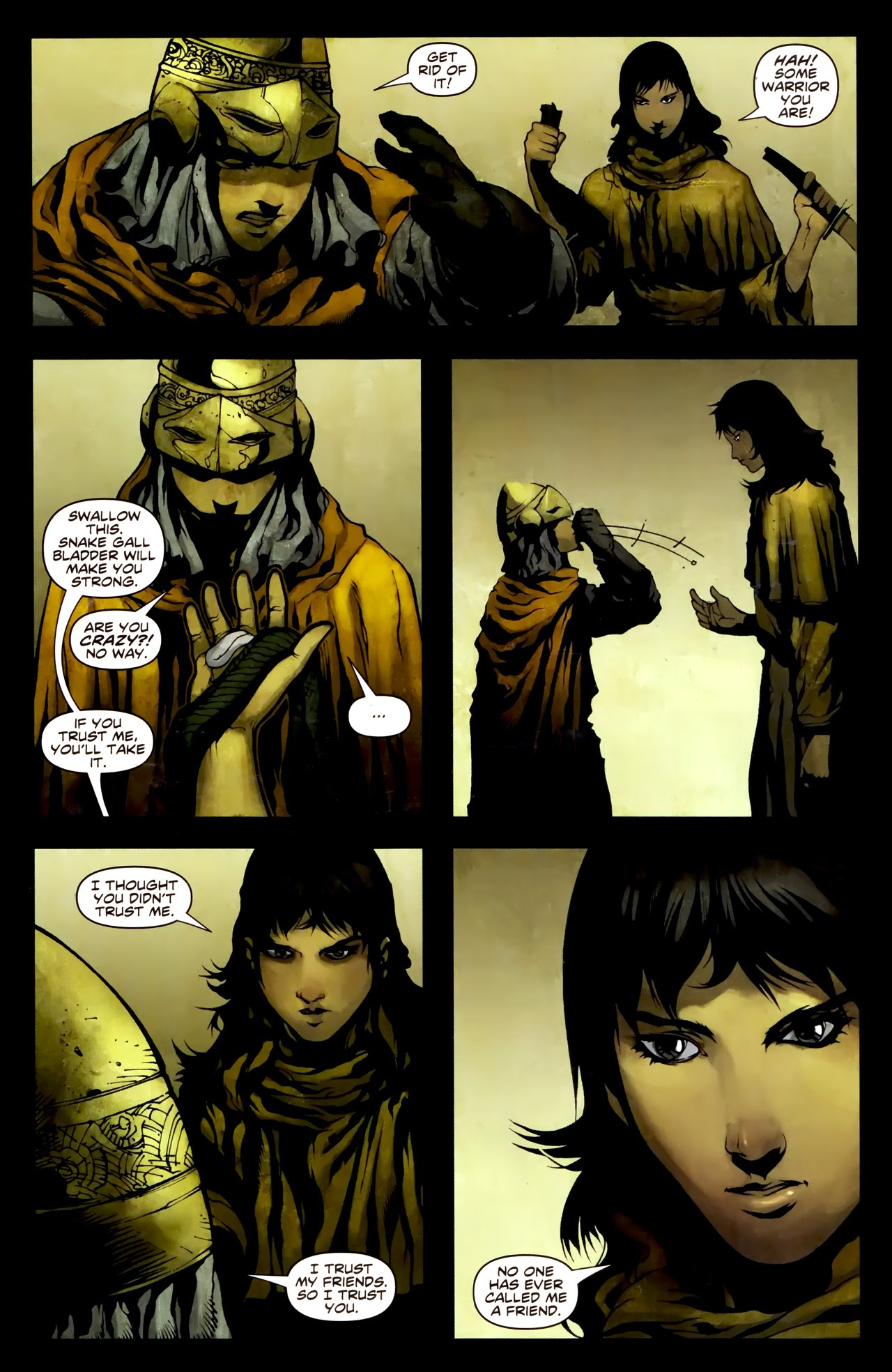 Read online Widow Warriors comic -  Issue #3 - 13