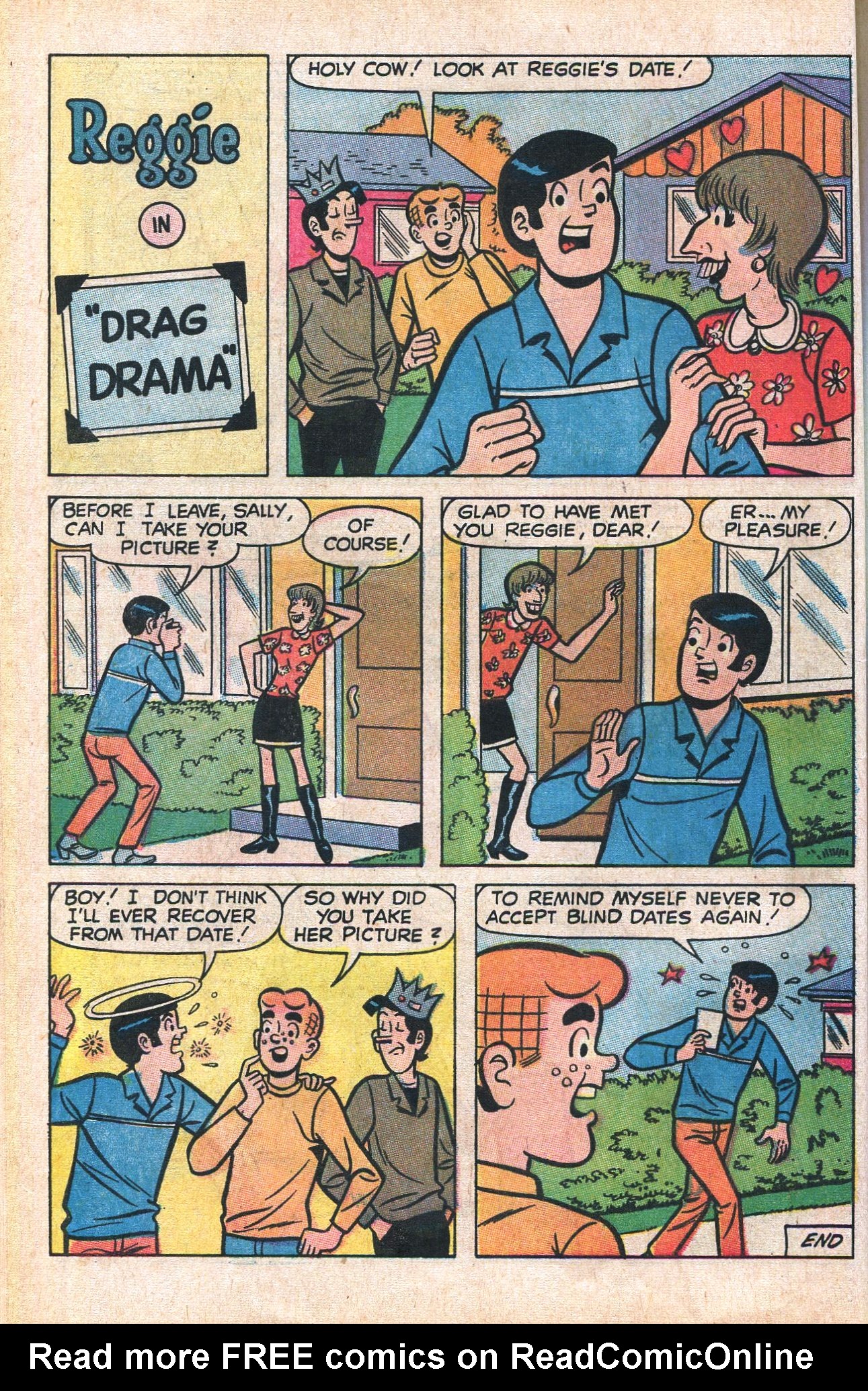 Read online Reggie's Wise Guy Jokes comic -  Issue #7 - 22