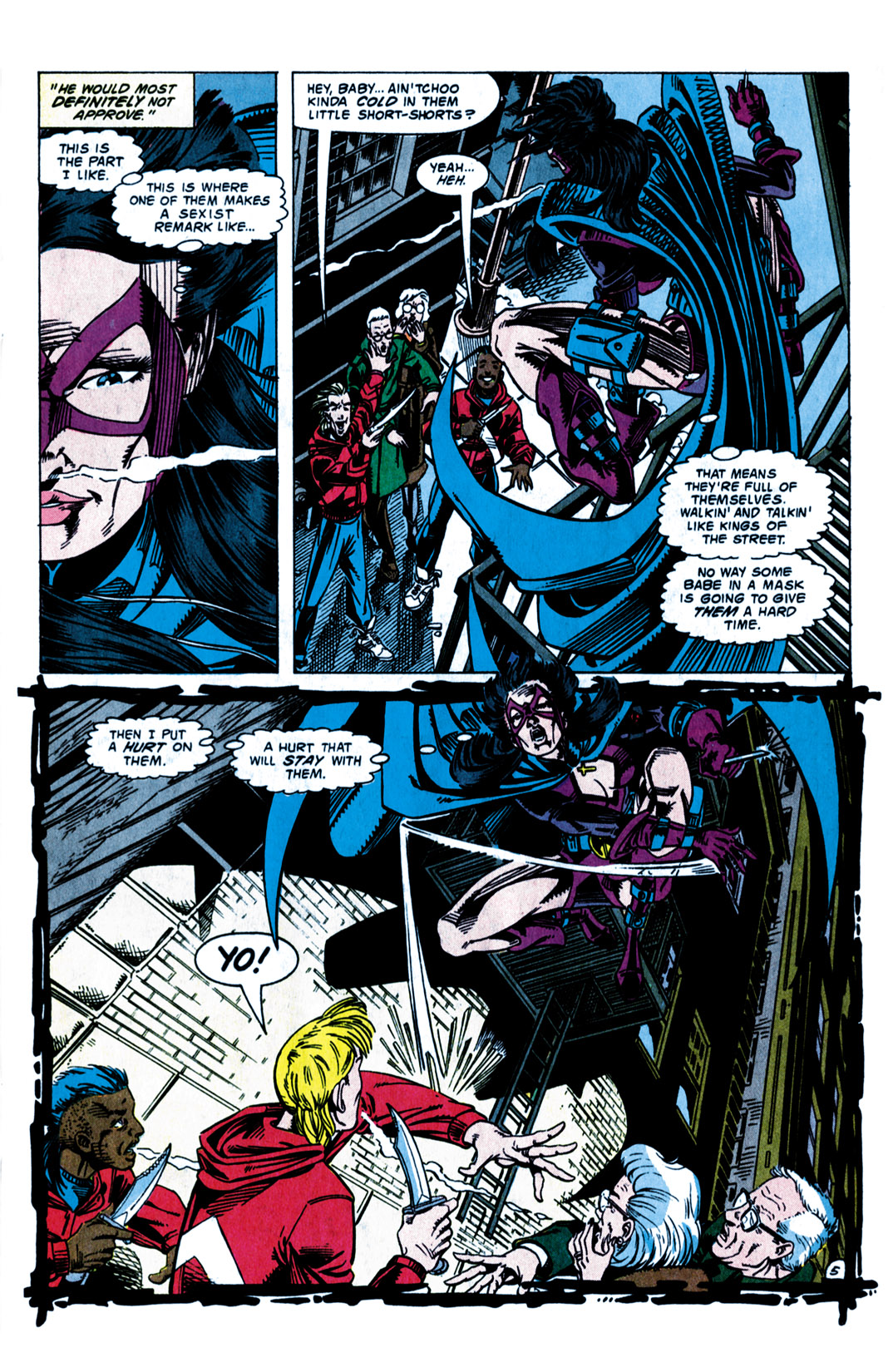 Read online Robin III: Cry of the Huntress comic -  Issue #5 - 6