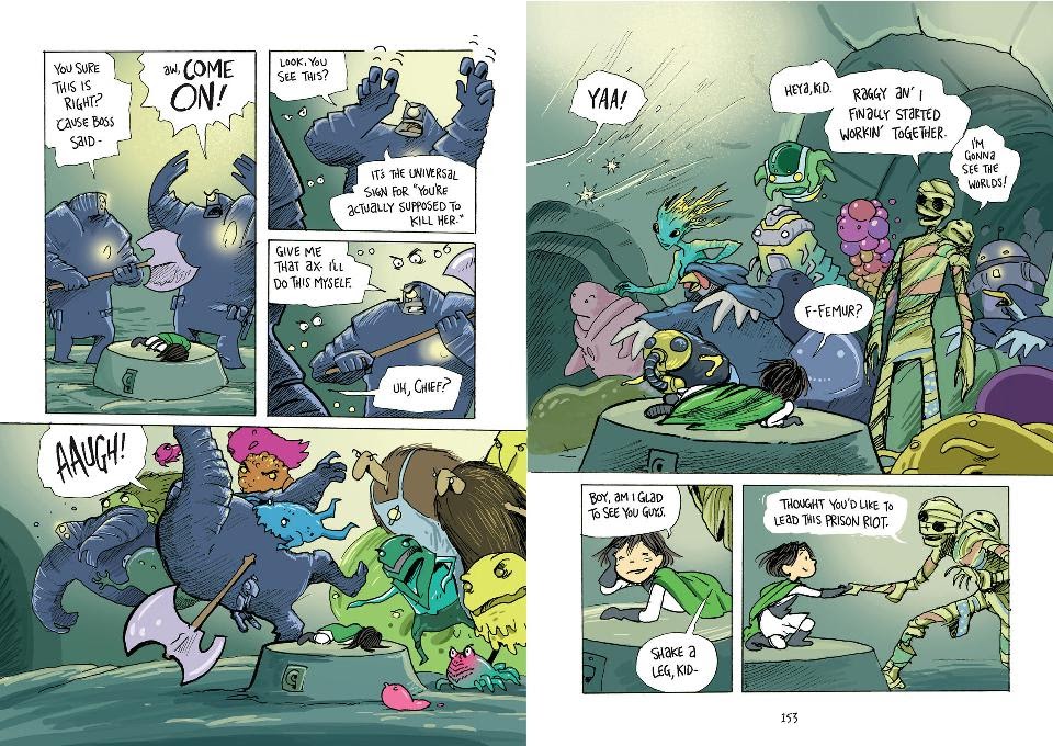 Read online The Return of Zita the Spacegirl comic -  Issue # TPB - 80