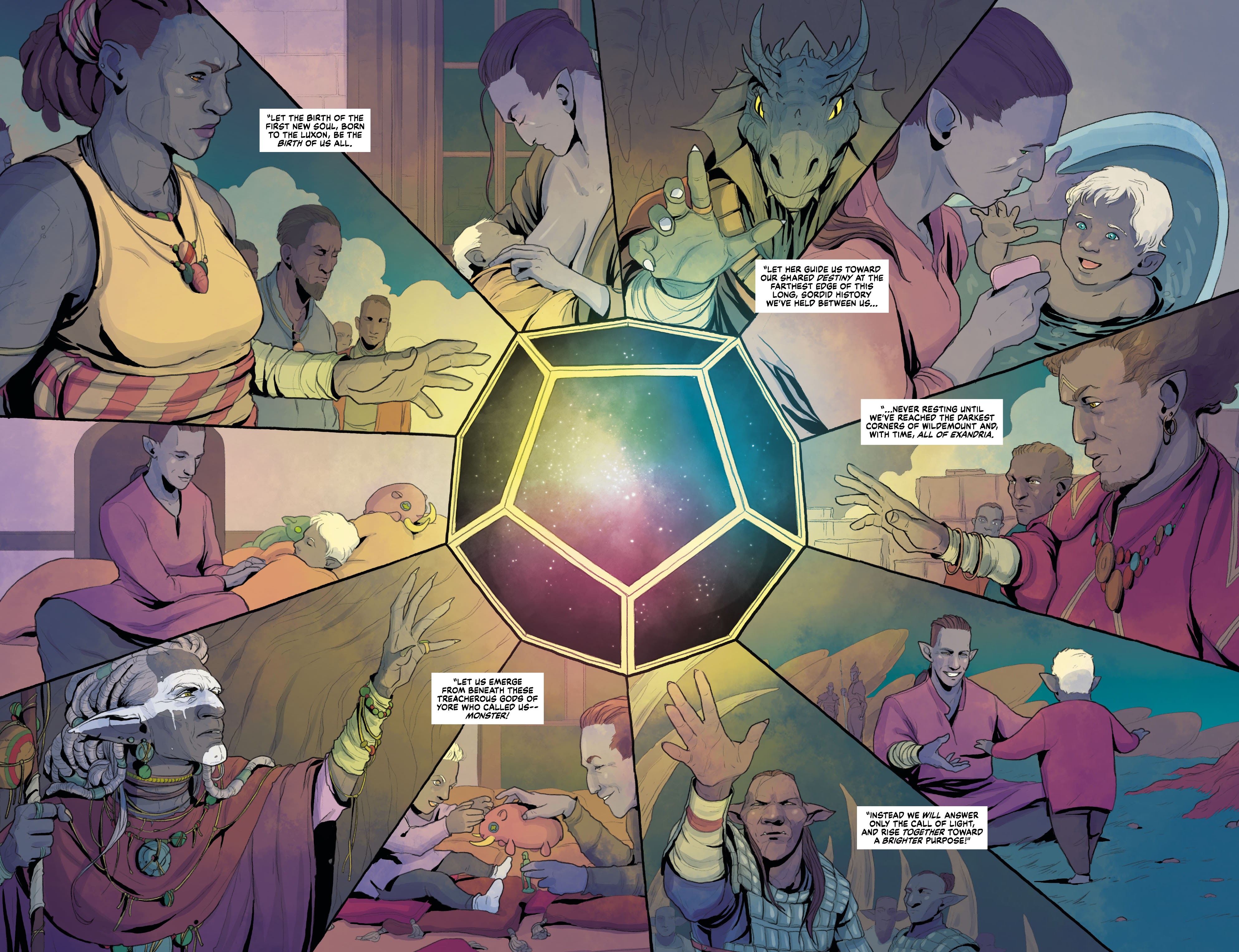 Read online Critical Role: The Tales of Exandria--The Bright Queen comic -  Issue #3 - 12
