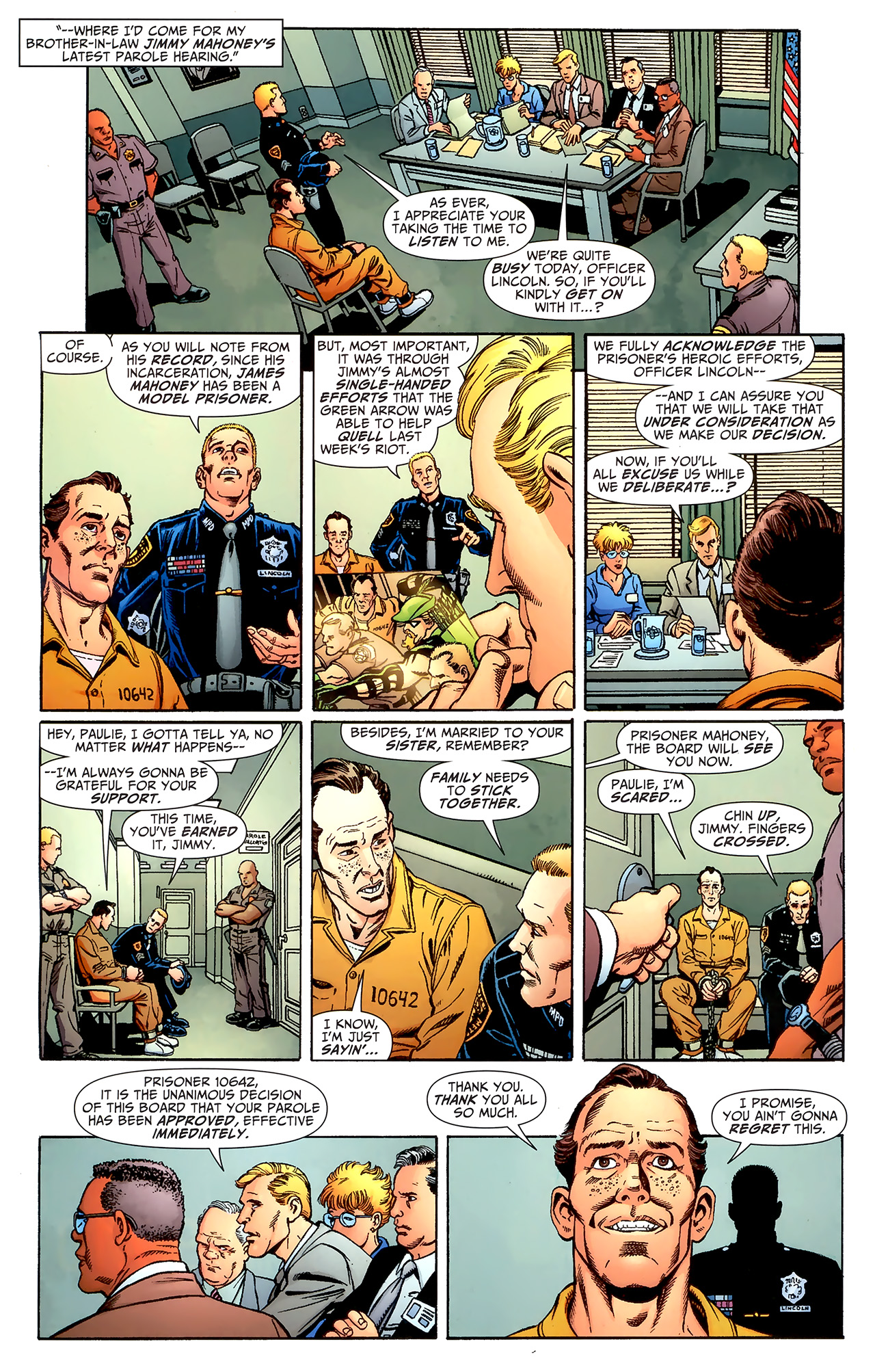 Read online DC Universe: Legacies comic -  Issue #5 - 7
