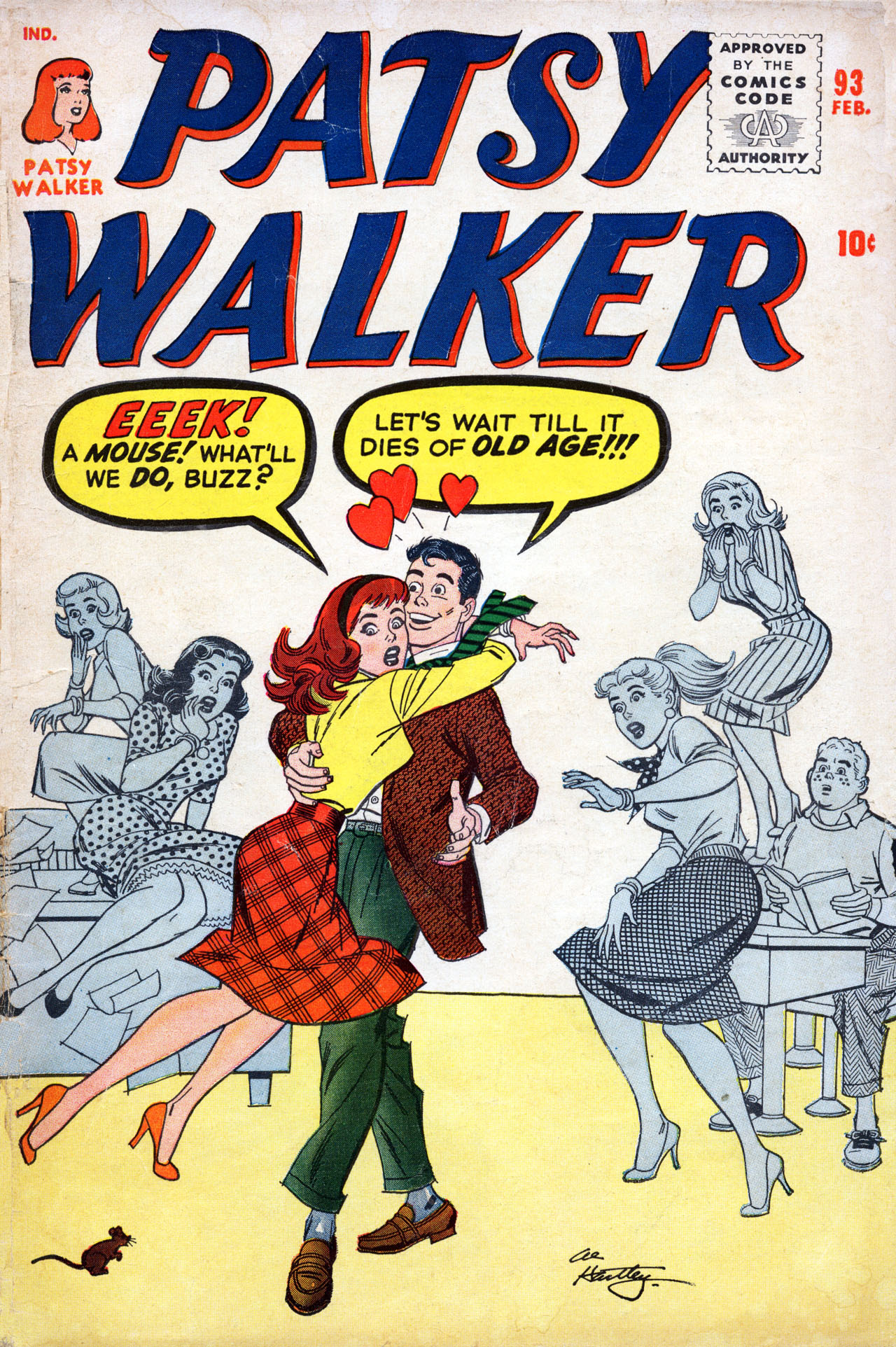 Read online Patsy Walker comic -  Issue #93 - 1