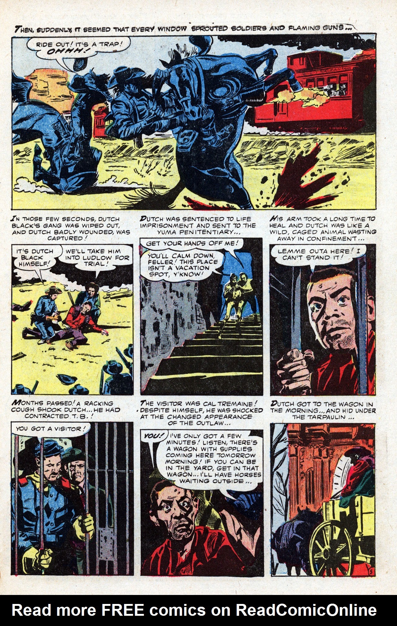 Read online Outlaw Fighters comic -  Issue #4 - 31
