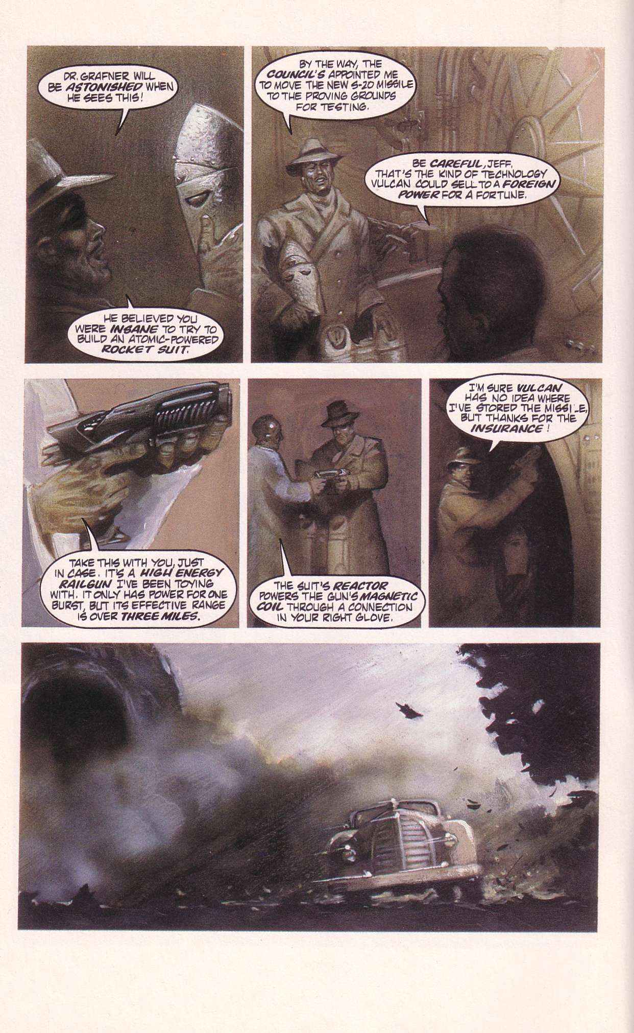 Read online Rocket Man: King of the Rocket Men comic -  Issue #1 - 10