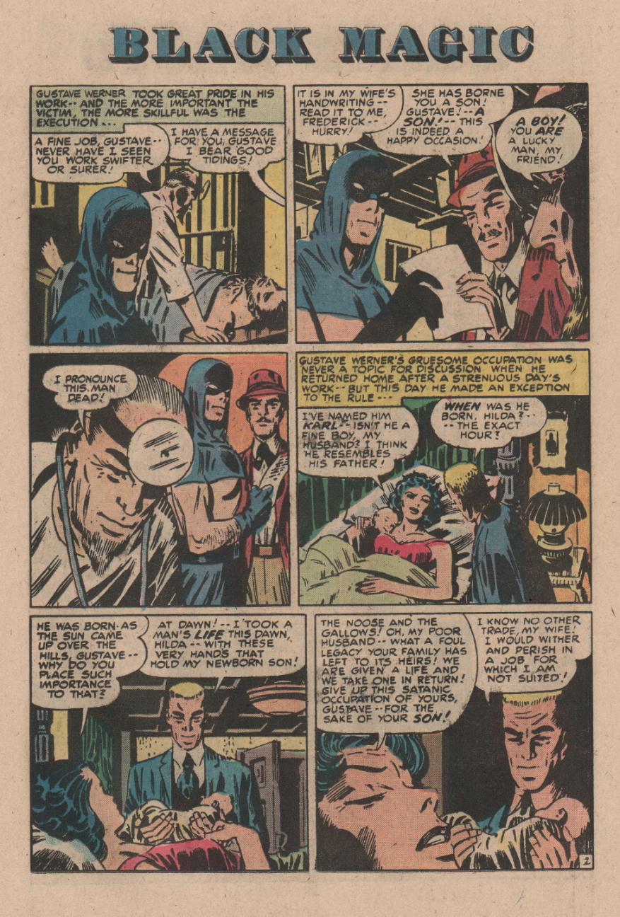 Read online Black Magic (1950) comic -  Issue #1 - 22