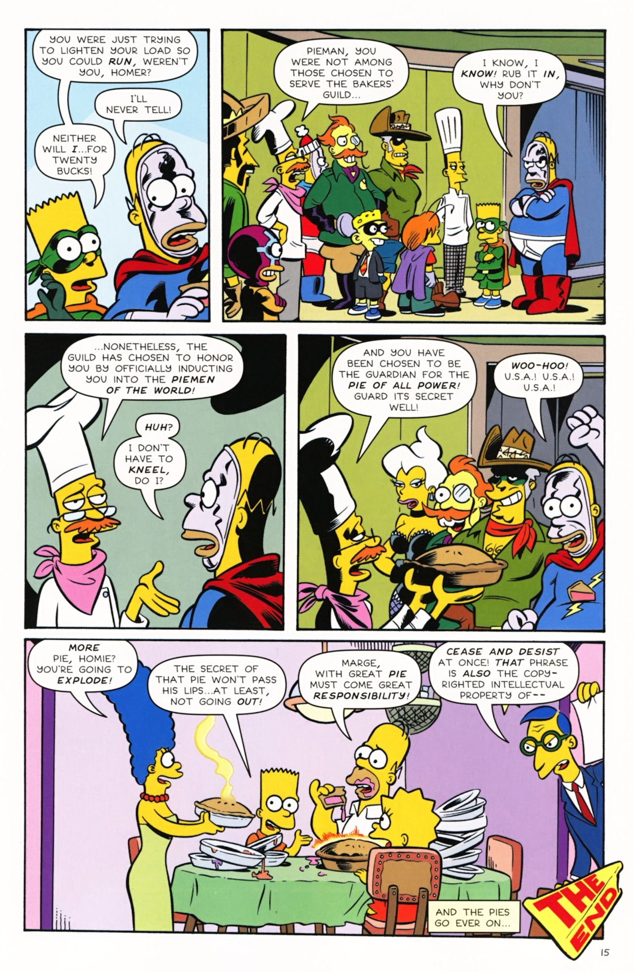 Read online Bongo Comics Presents Simpsons Super Spectacular comic -  Issue #11 - 17