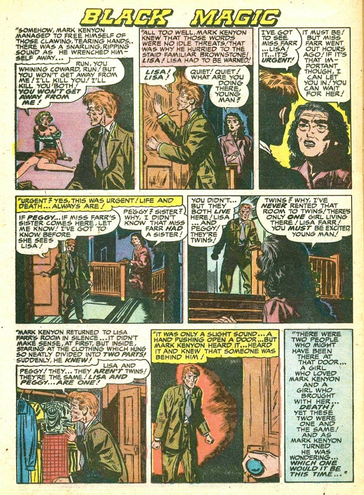 Read online Black Magic (1950) comic -  Issue #3 - 33