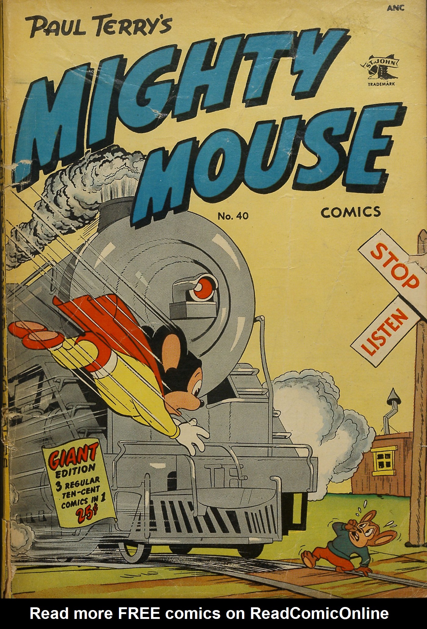 Read online Paul Terry's Mighty Mouse Comics comic -  Issue #40 - 1