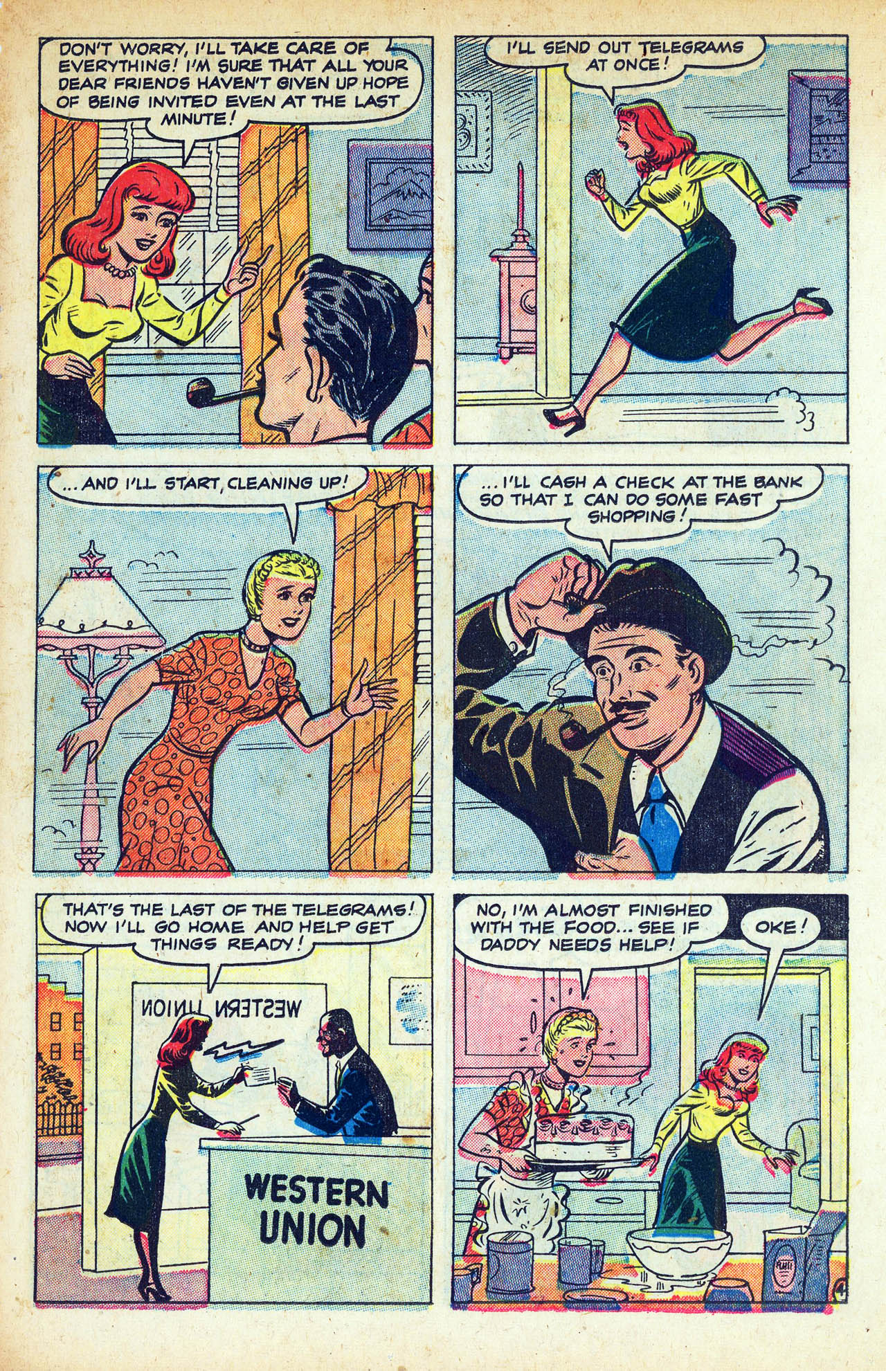 Read online Patsy Walker comic -  Issue #41 - 15