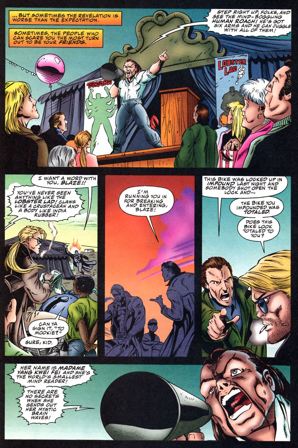 Read online Blaze comic -  Issue #7 - 21