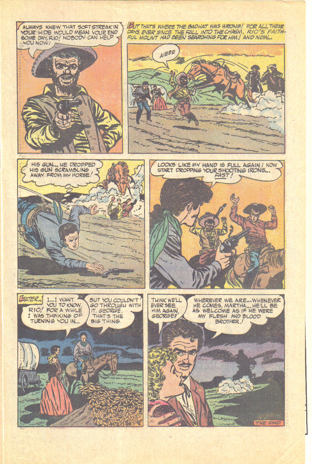 Read online Wild Western Action comic -  Issue #1 - 49