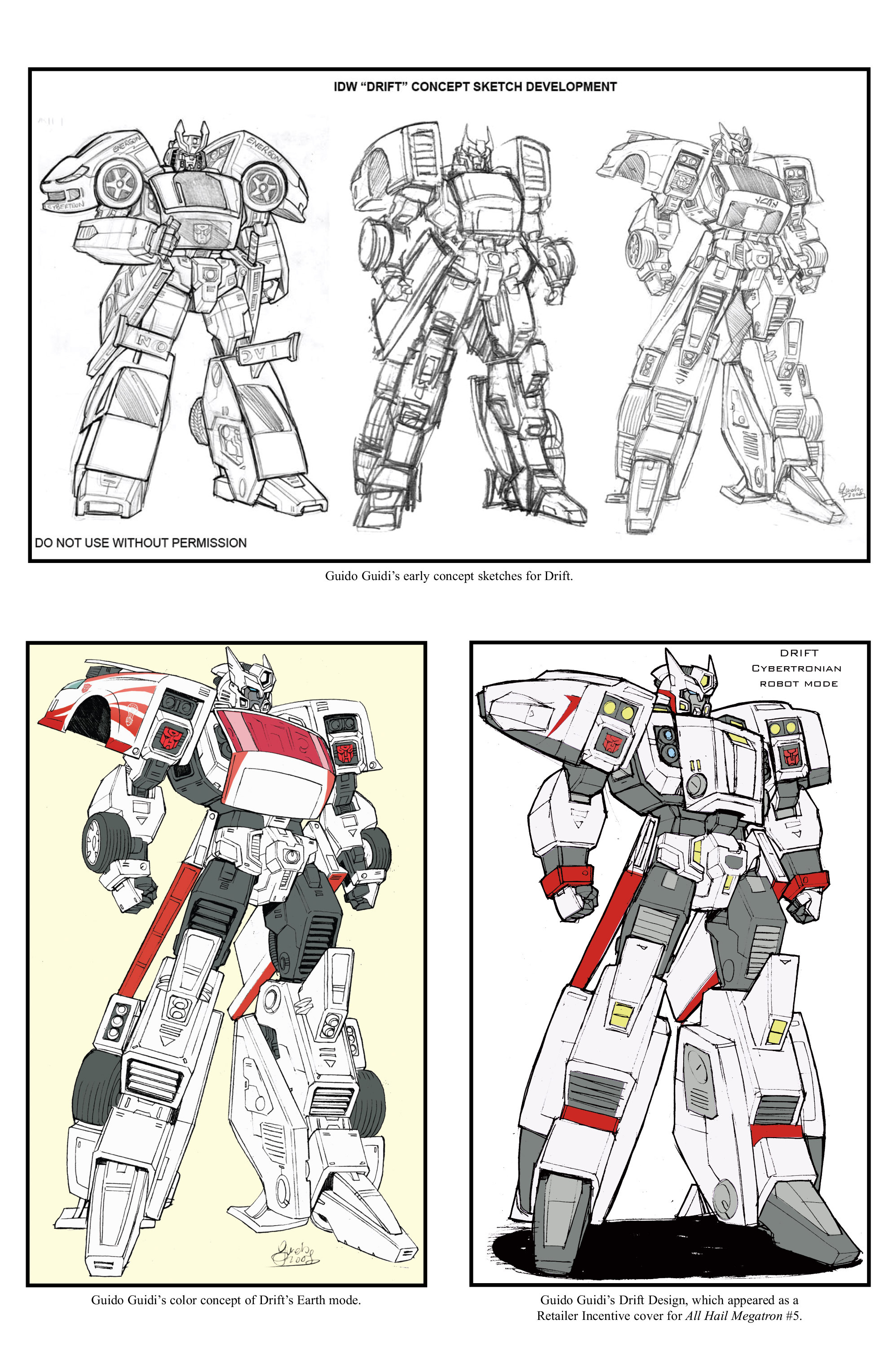 Read online The Transformers Spotlight: Drift Director's Cut comic -  Issue # Full - 26