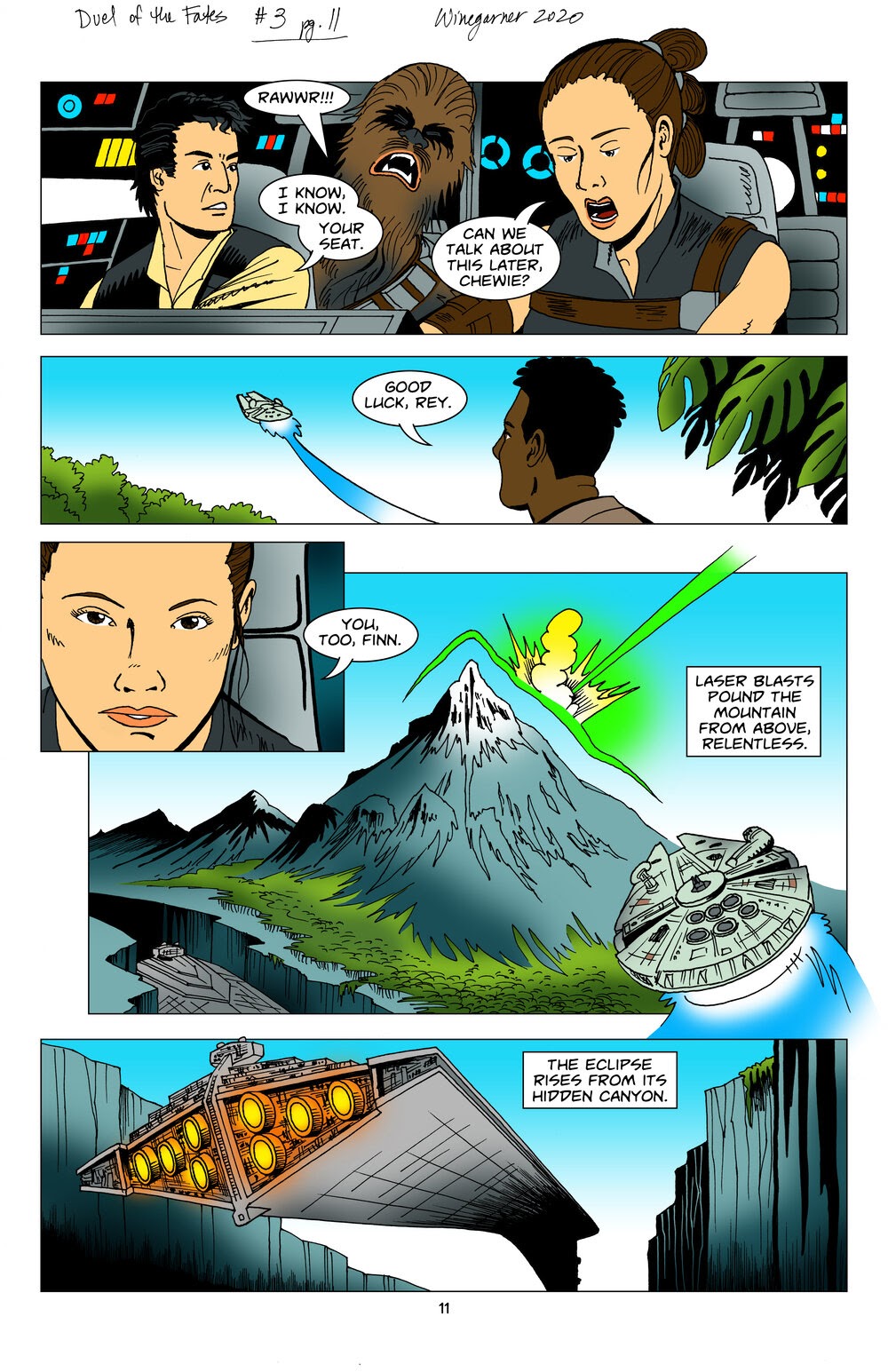 Read online Star Wars: Duel of the Fates comic -  Issue #3 - 12