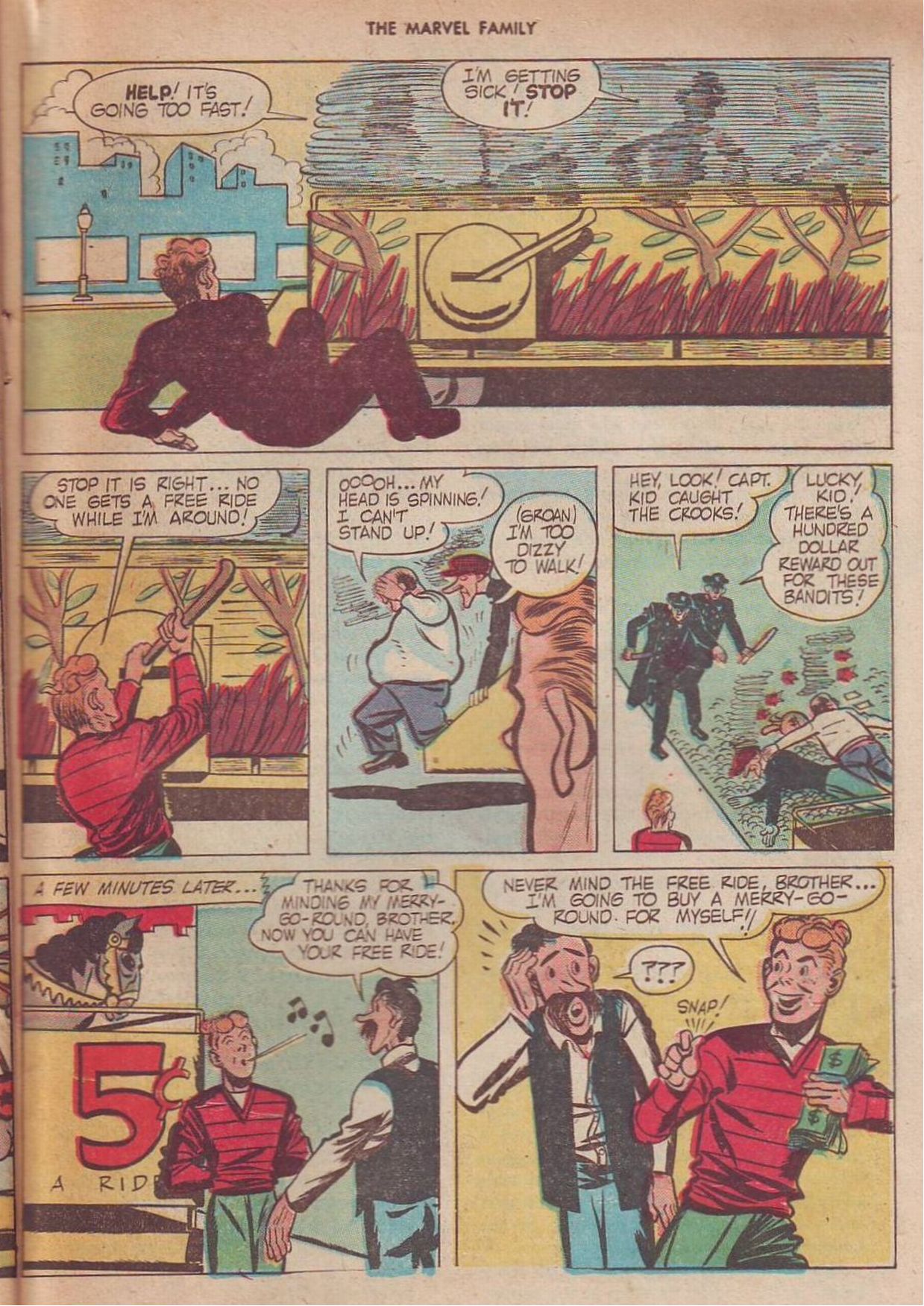 Read online The Marvel Family comic -  Issue #22 - 37