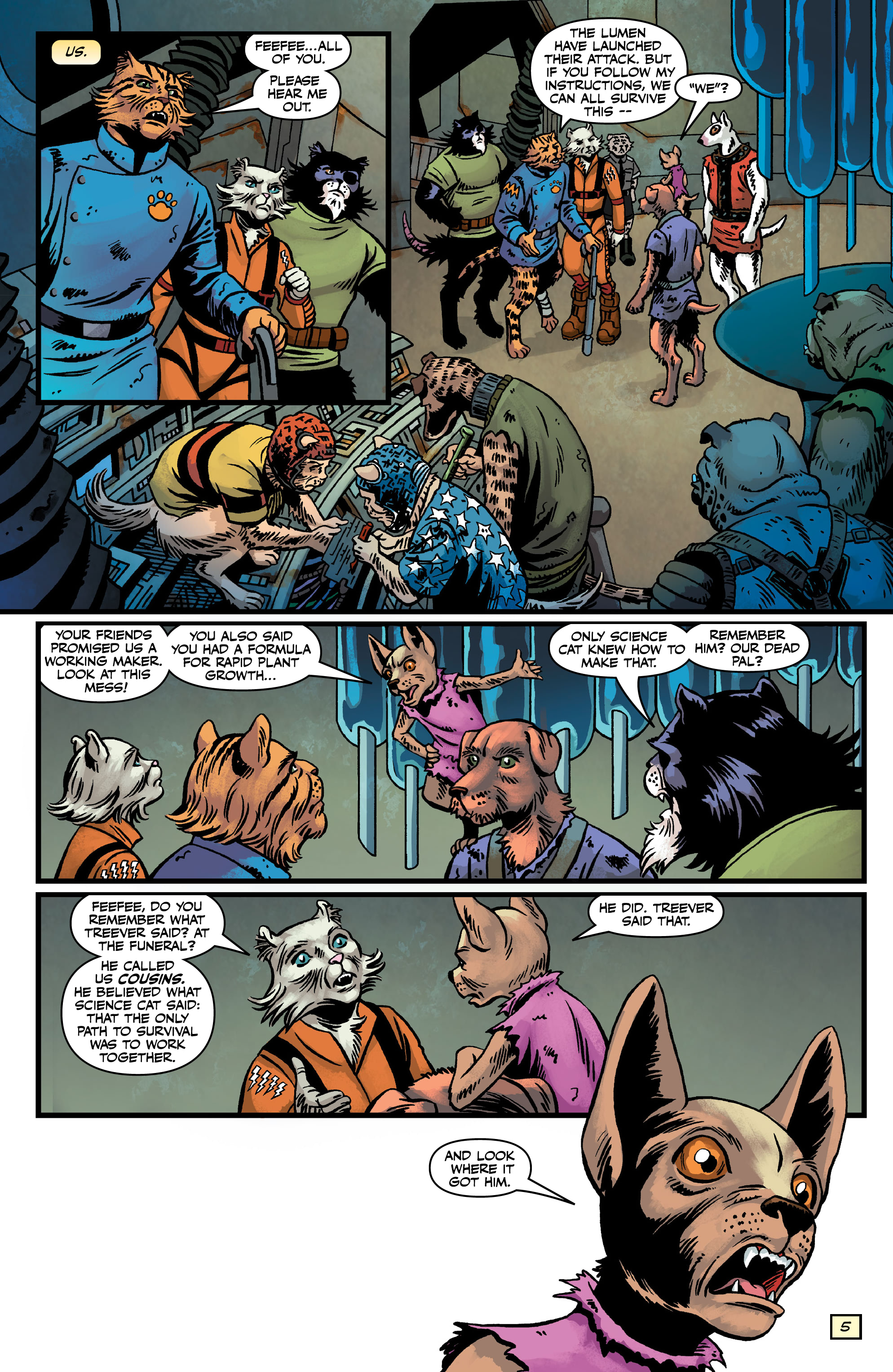 Read online Captain Ginger Season 2 comic -  Issue #6 - 7