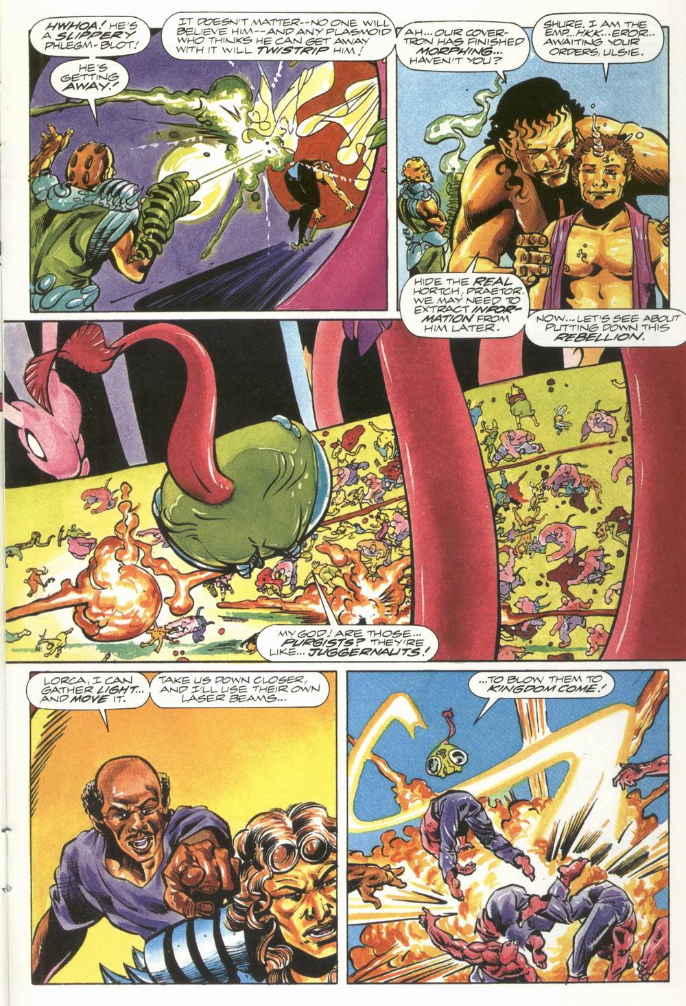 Read online Warriors of Plasm comic -  Issue #4 - 19