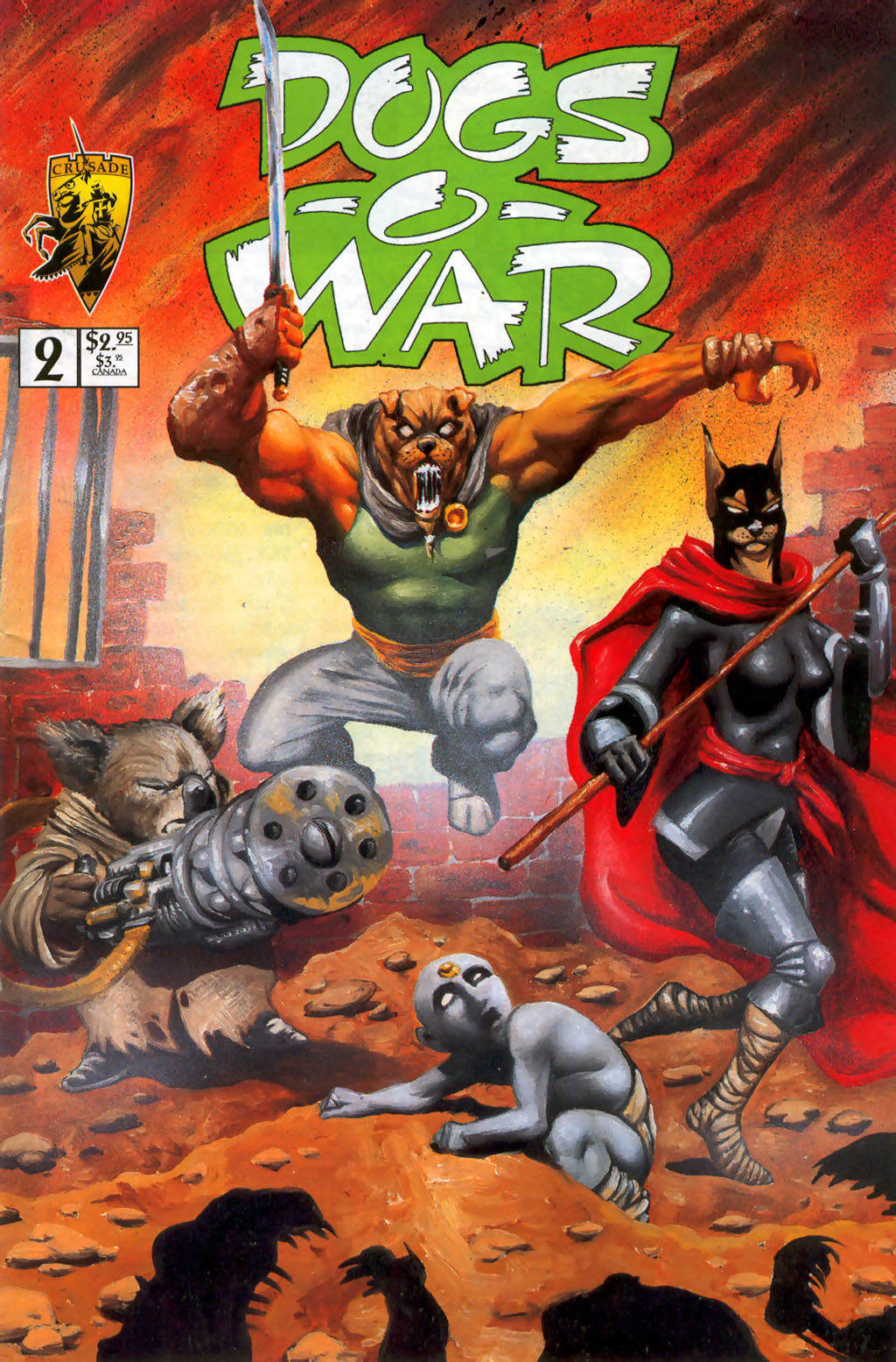 Read online Dogs-O-War comic -  Issue #2 - 1