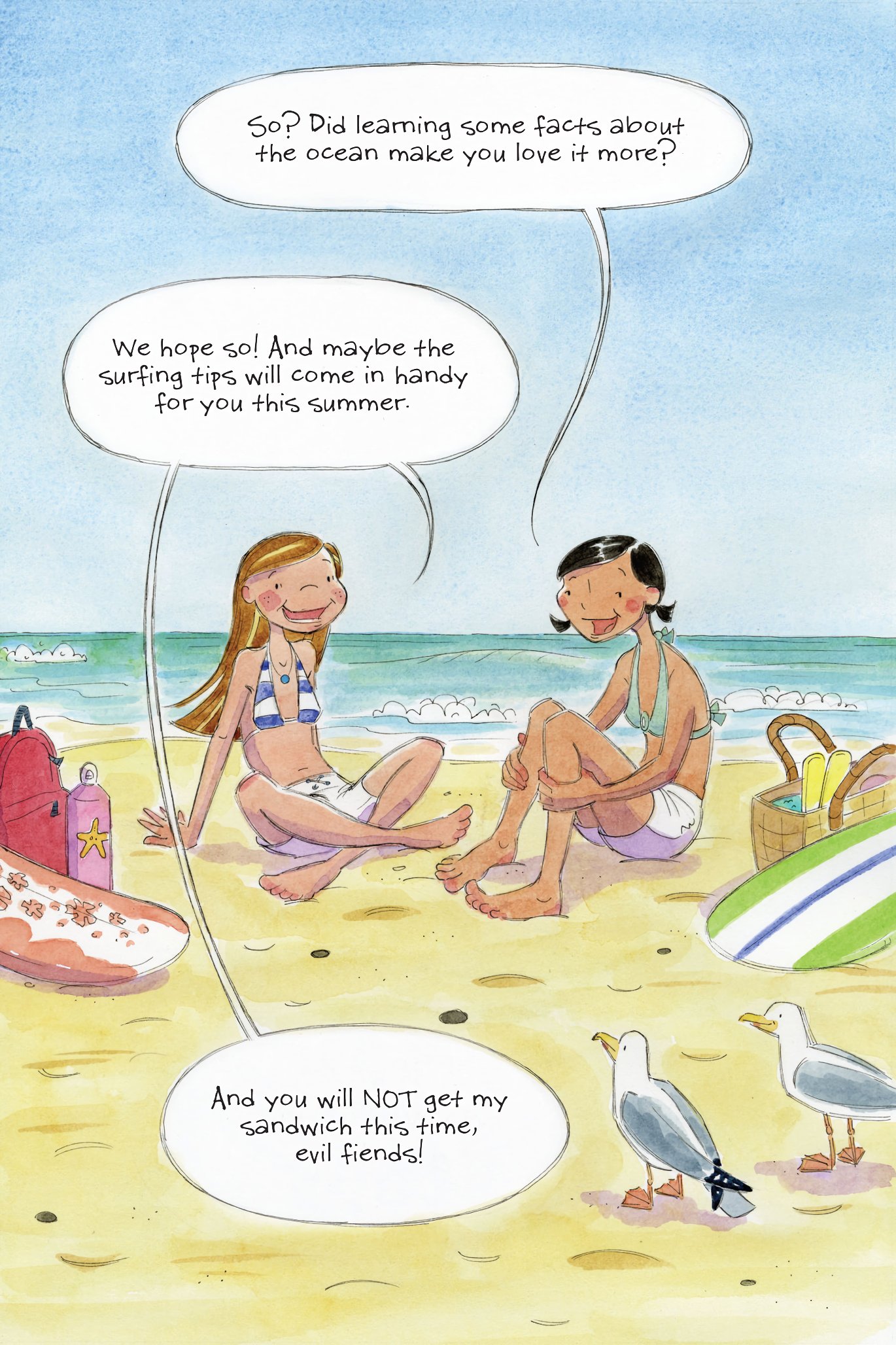 Read online The Science of Surfing: A Surfside Girls Guide to the Ocean comic -  Issue # TPB - 111