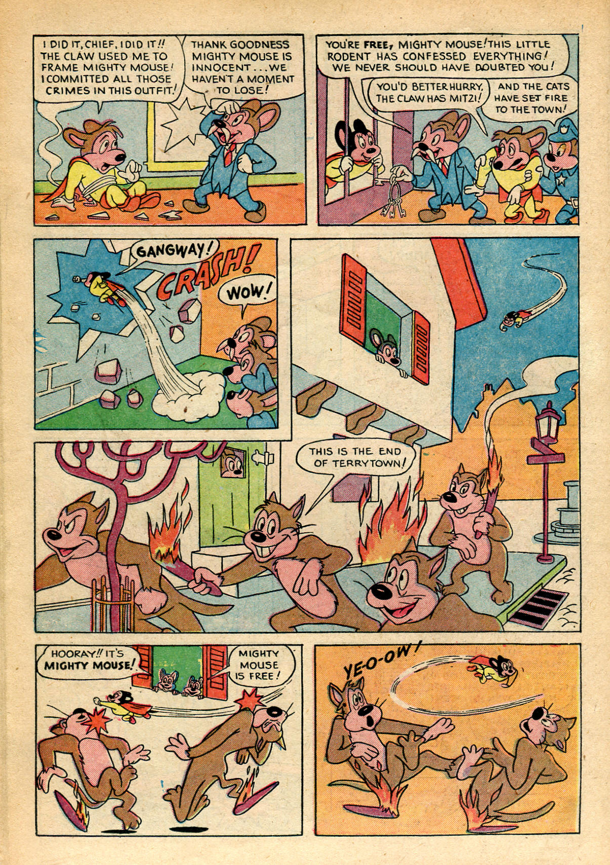 Read online Paul Terry's Mighty Mouse Comics comic -  Issue #20 - 26