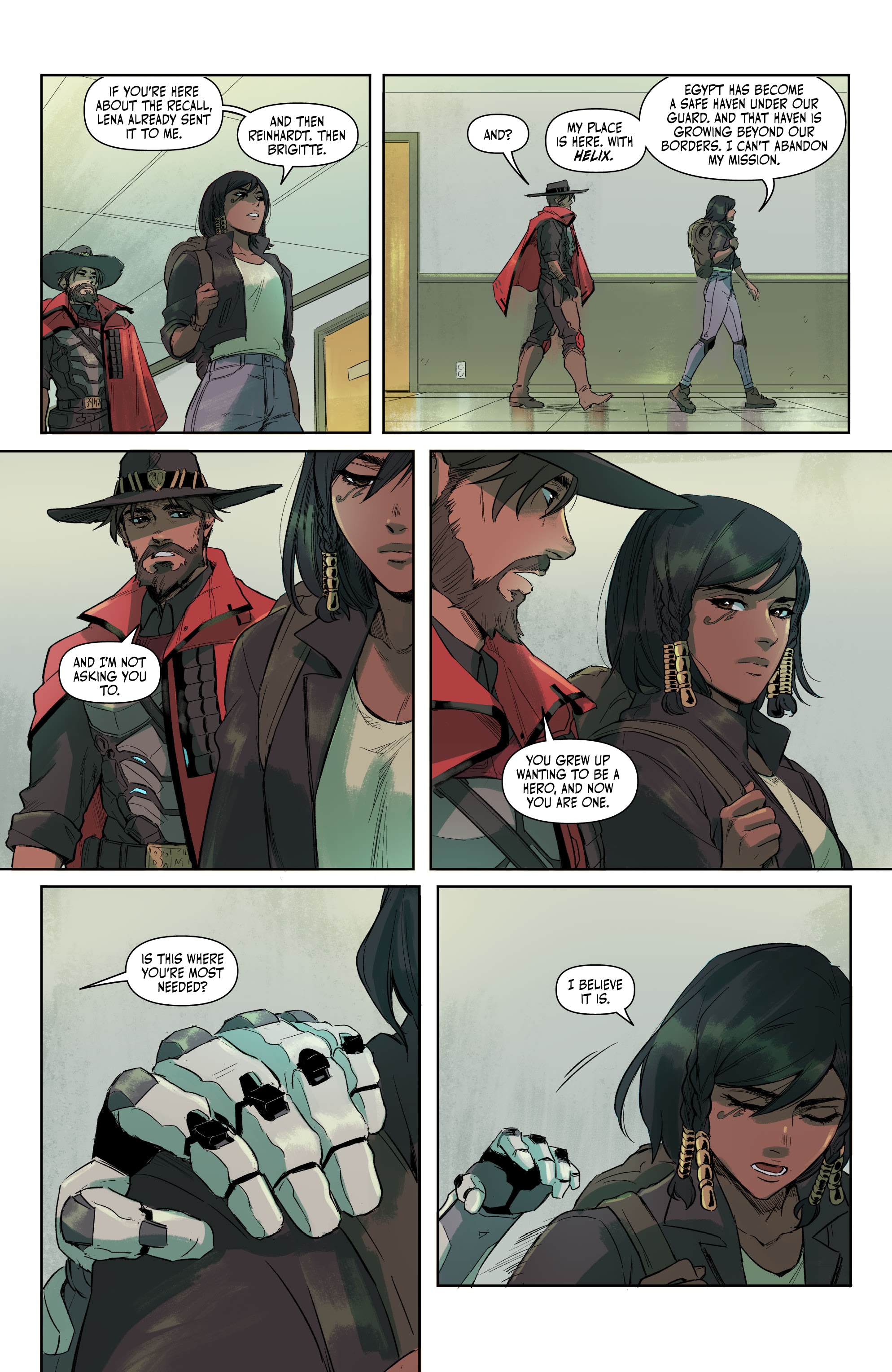 Read online Overwatch: New Blood comic -  Issue #2 - 6