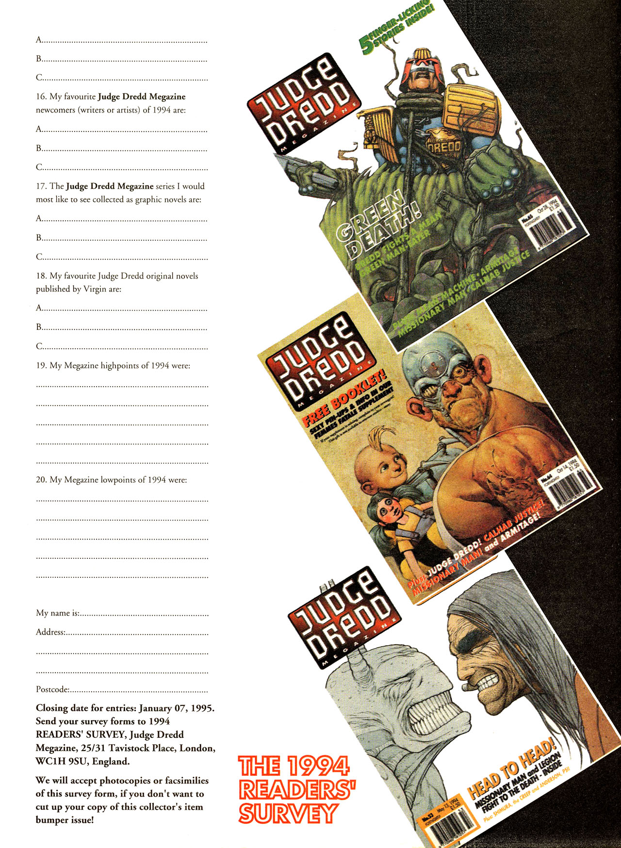 Read online Judge Dredd: The Megazine (vol. 2) comic -  Issue #70 - 14