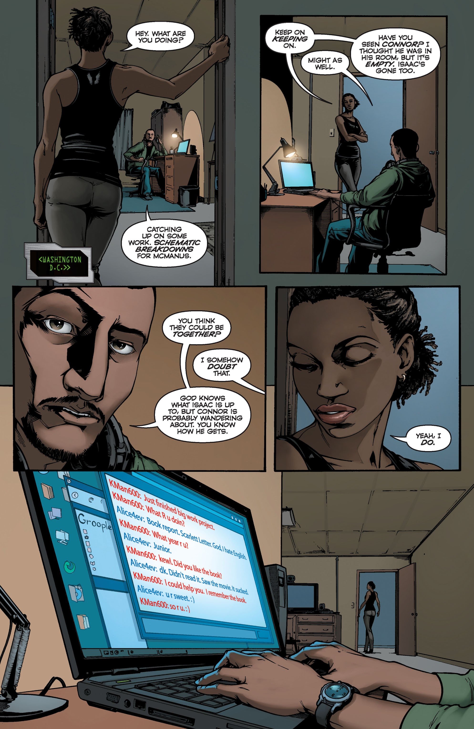 Read online Mindfield comic -  Issue #6 - 20